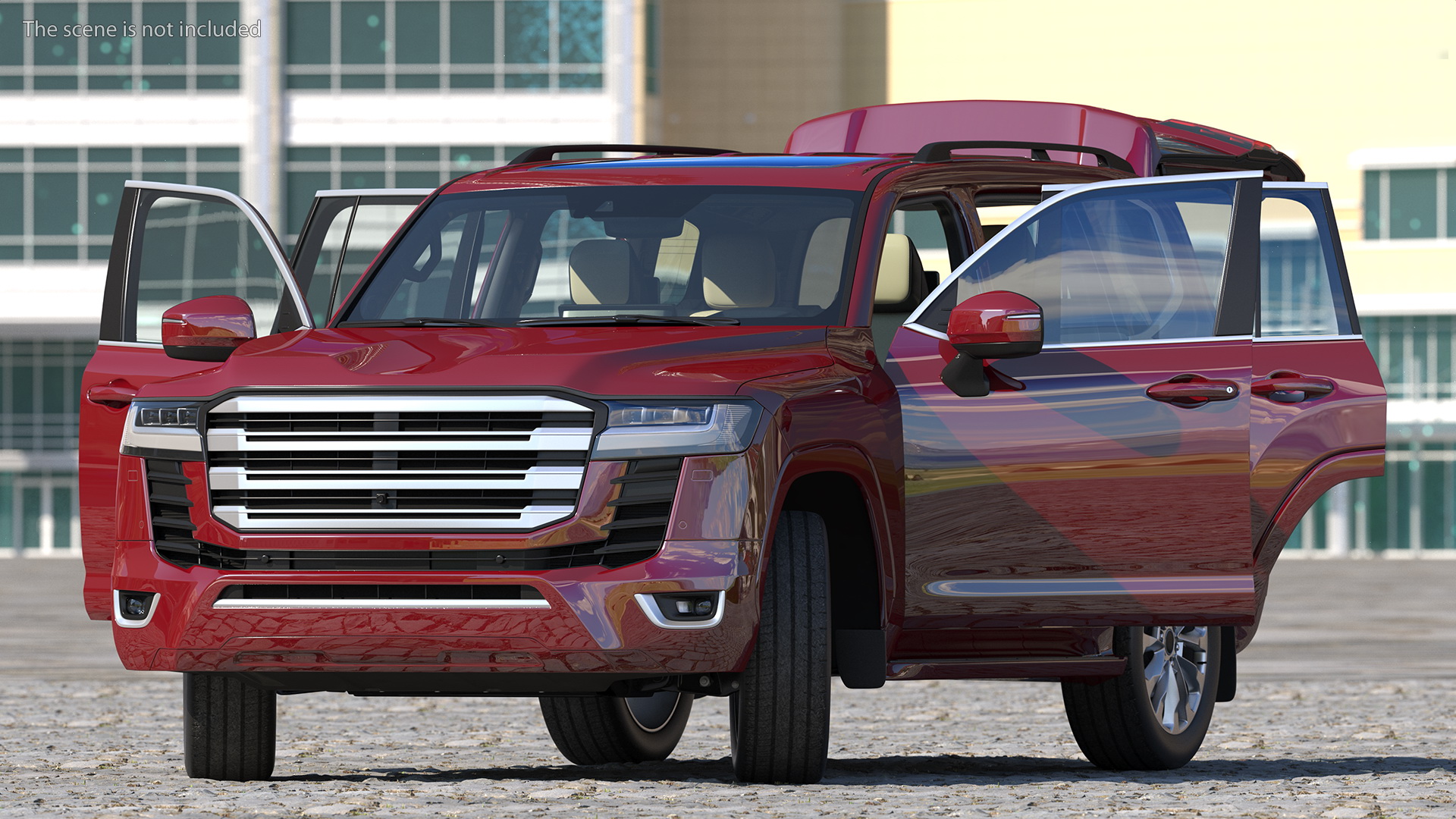 3D model Full Size SUV 2022 Rigged