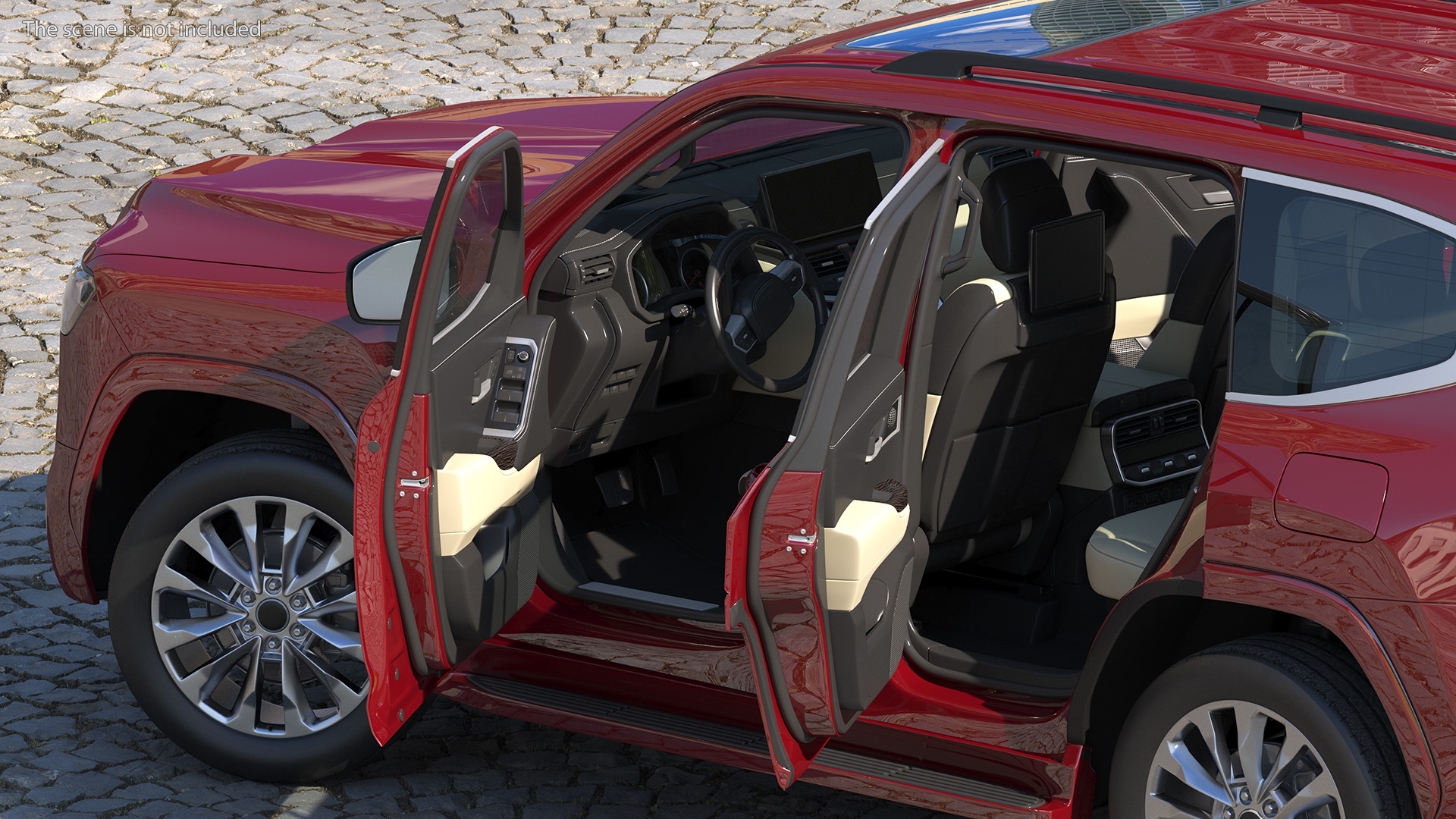 3D model Full Size SUV 2022 Rigged