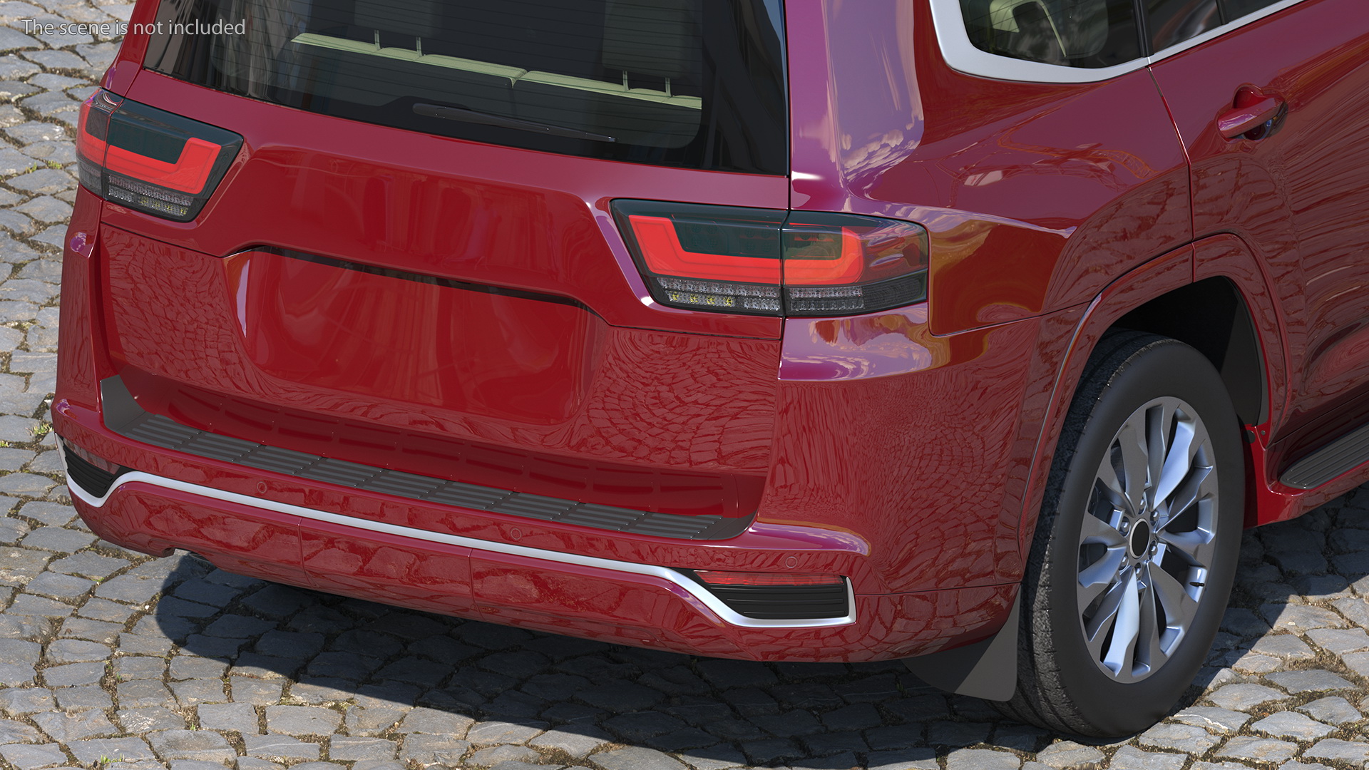 3D model Full Size SUV 2022 Rigged
