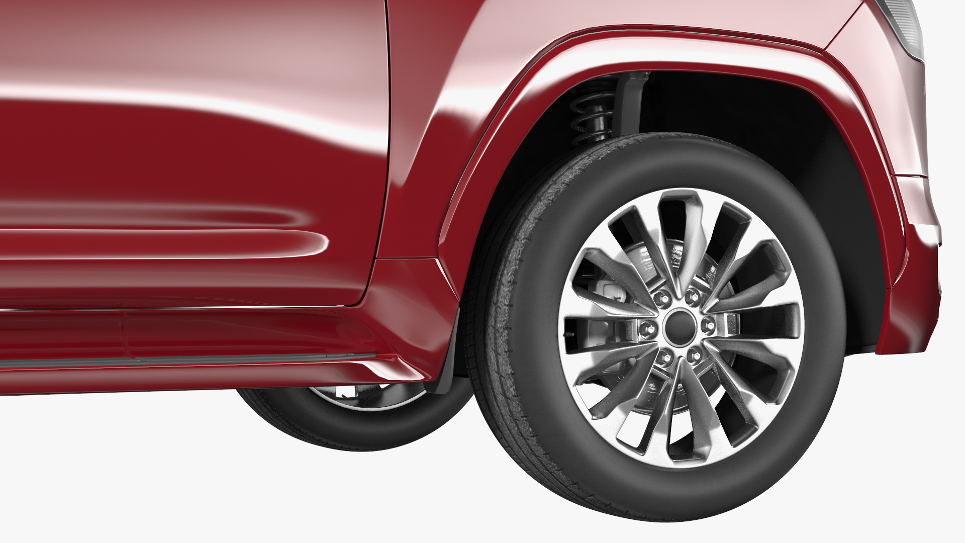 3D model Full Size SUV 2022 Rigged