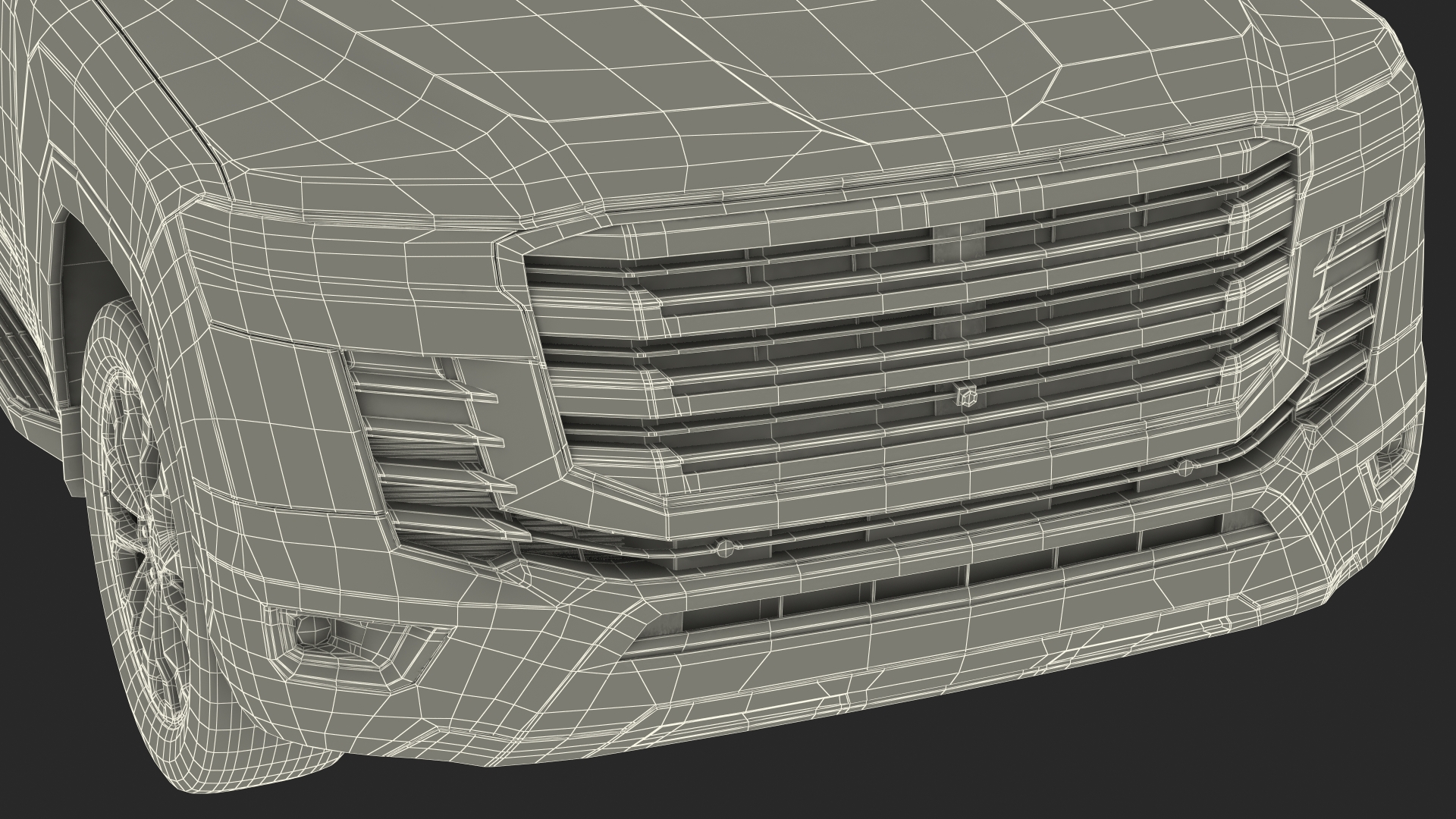 3D model Full Size SUV 2022 Rigged
