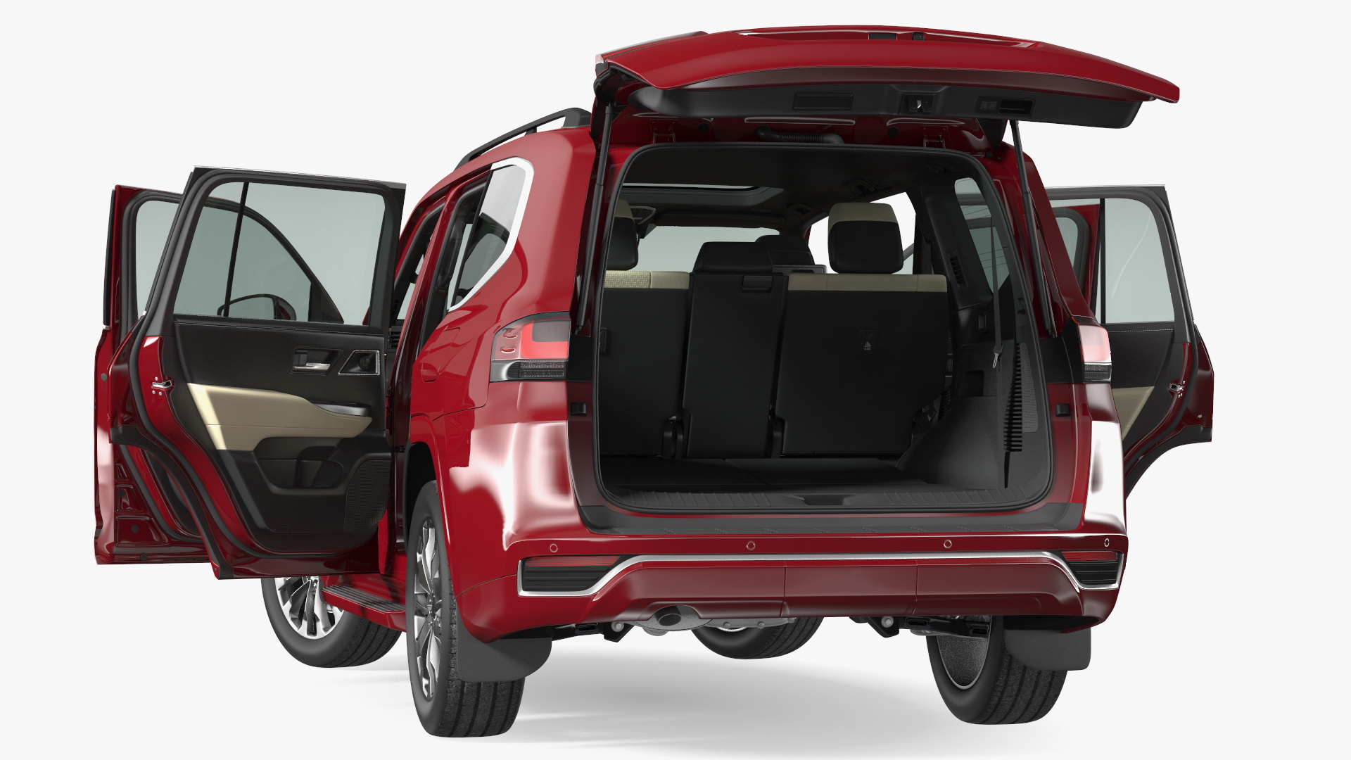 3D model Full Size SUV 2022 Rigged