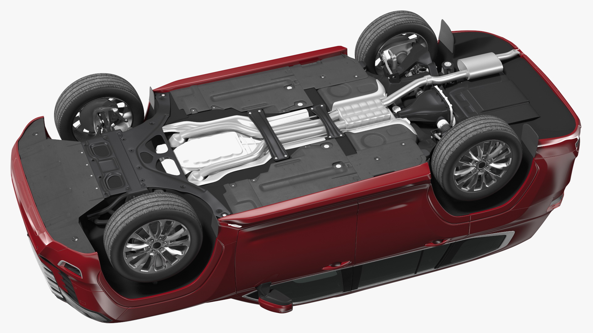 3D model Full Size SUV 2022 Rigged