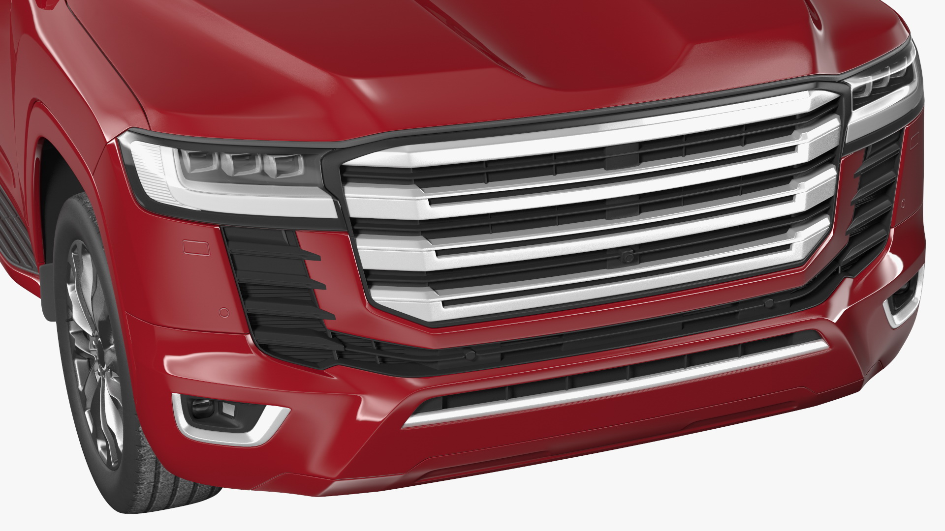3D model Full Size SUV 2022 Rigged
