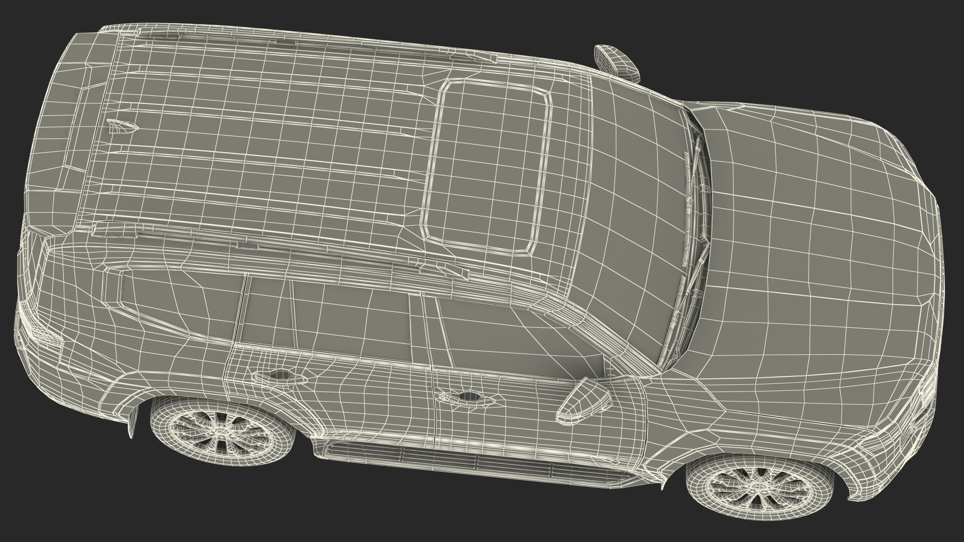 3D model Full Size SUV 2022 Rigged
