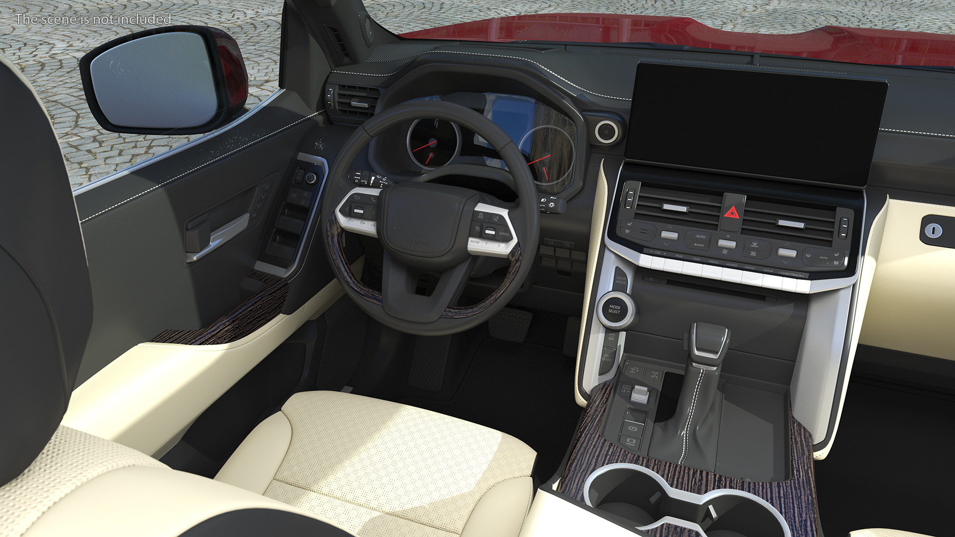 3D model Full Size SUV 2022 Rigged
