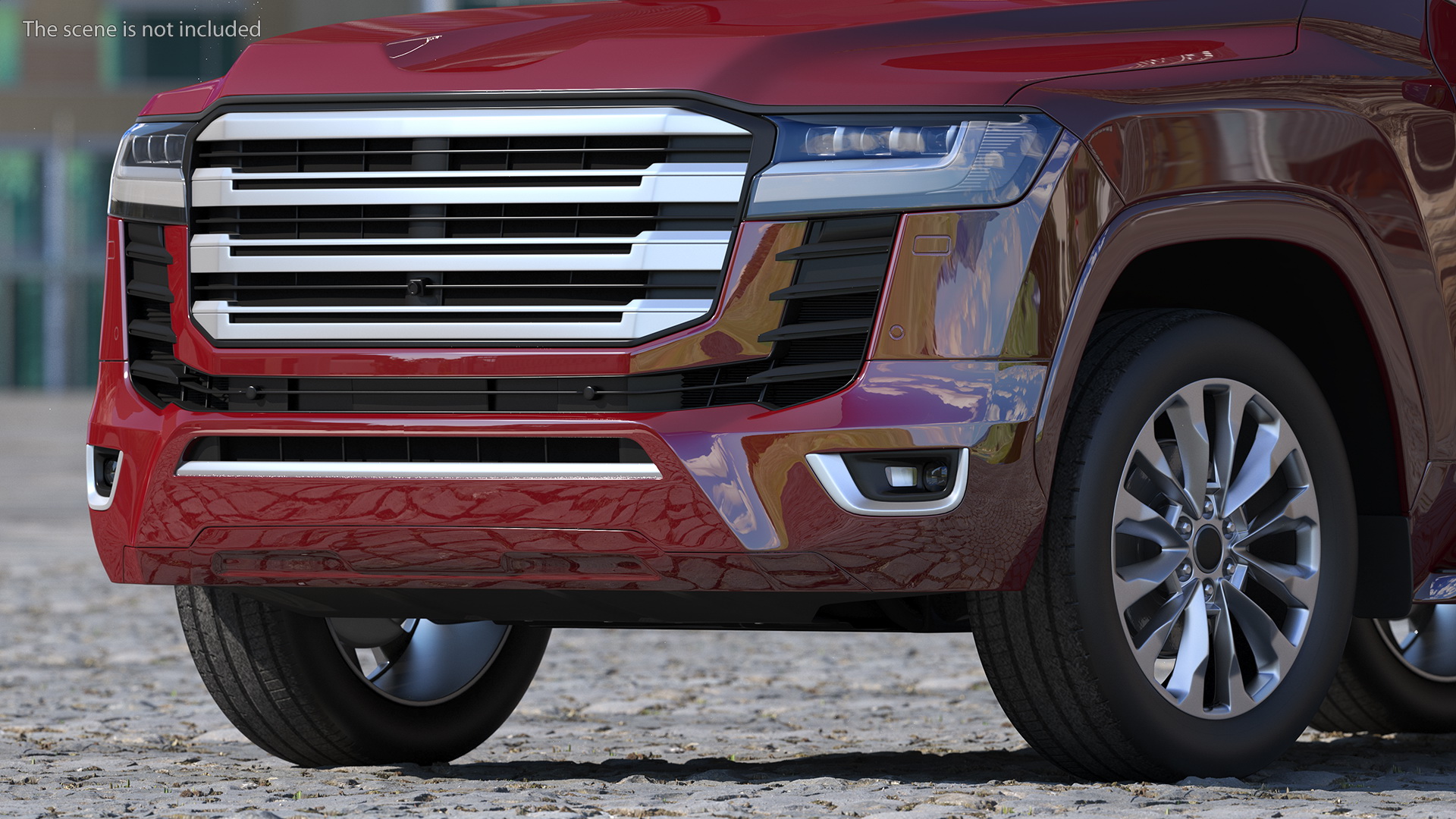 3D model Full Size SUV 2022 Rigged
