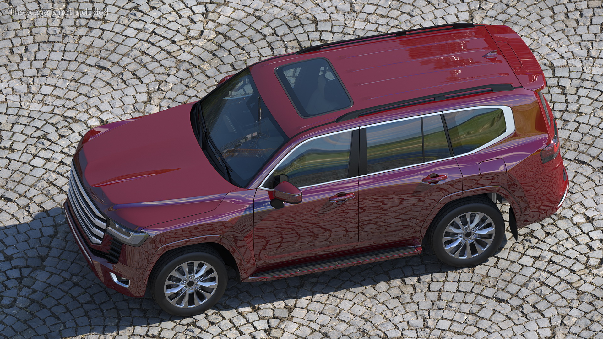 3D model Full Size SUV 2022 Rigged