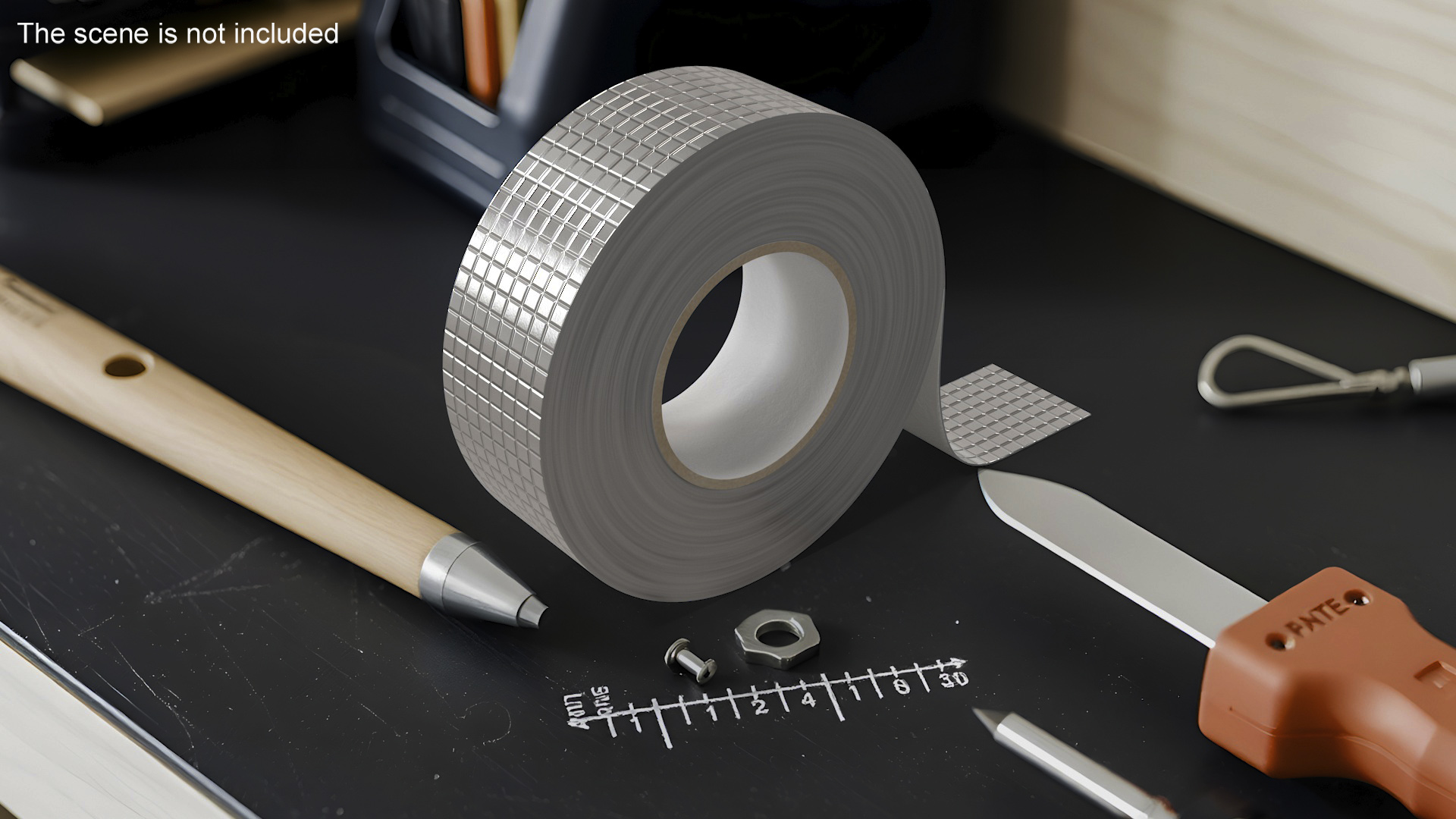 3D Reel Aluminum Waterproof Repair Tape with Glued End