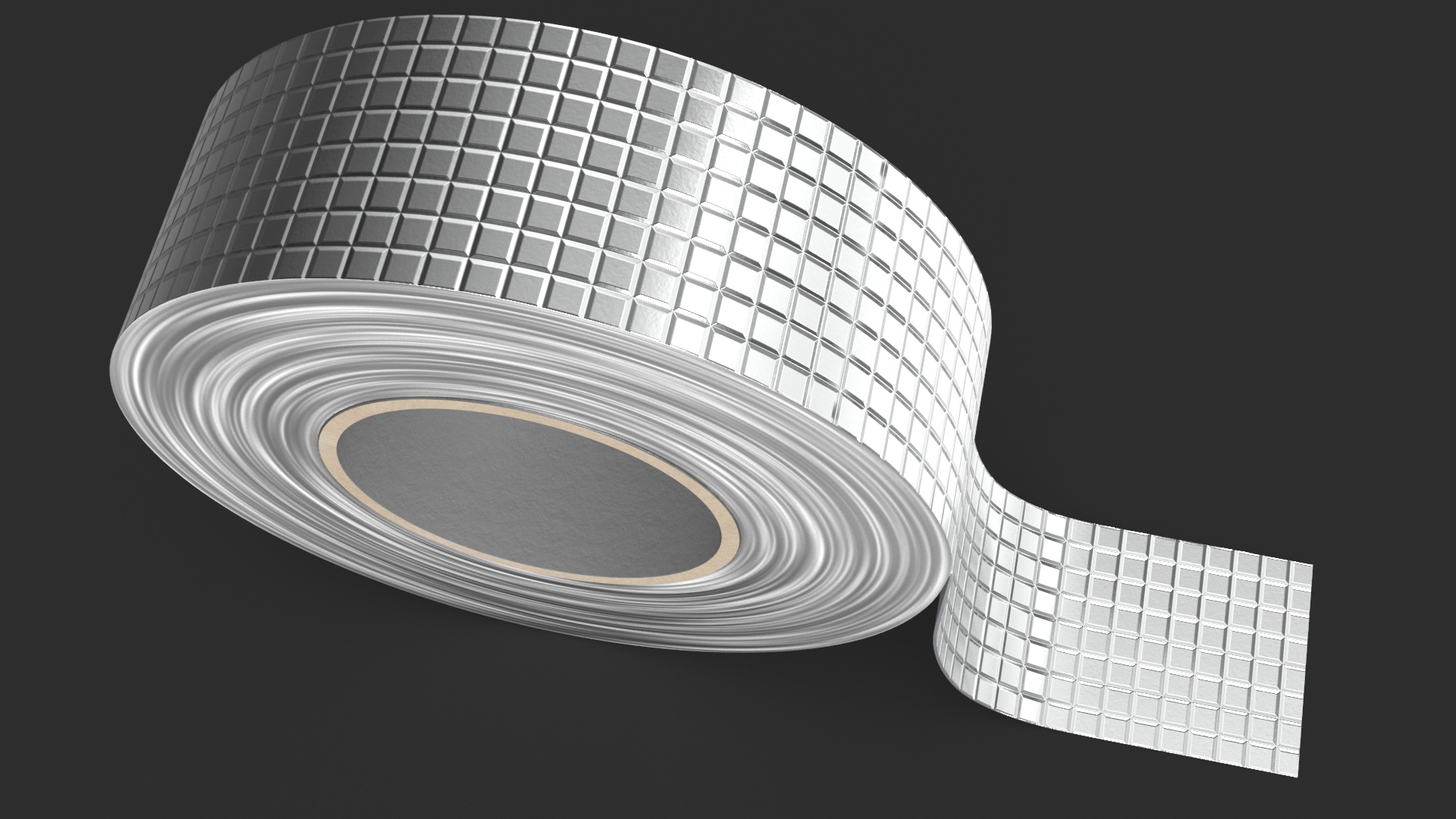 3D Reel Aluminum Waterproof Repair Tape with Glued End