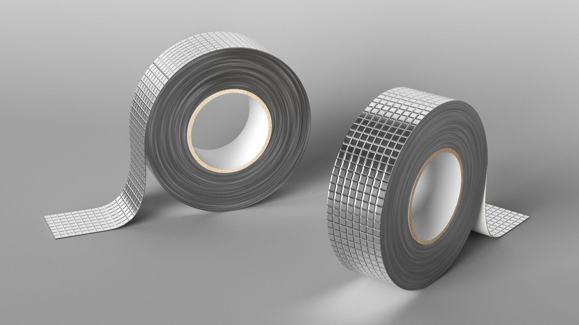 3D Reel Aluminum Waterproof Repair Tape with Glued End