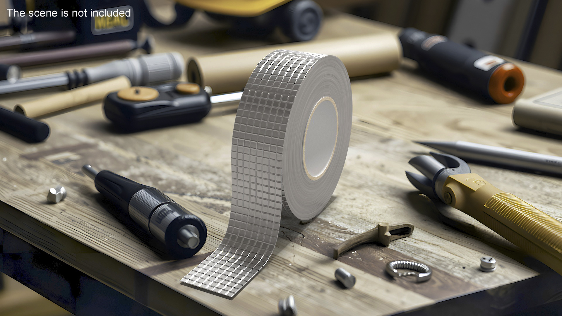 3D Reel Aluminum Waterproof Repair Tape with Glued End