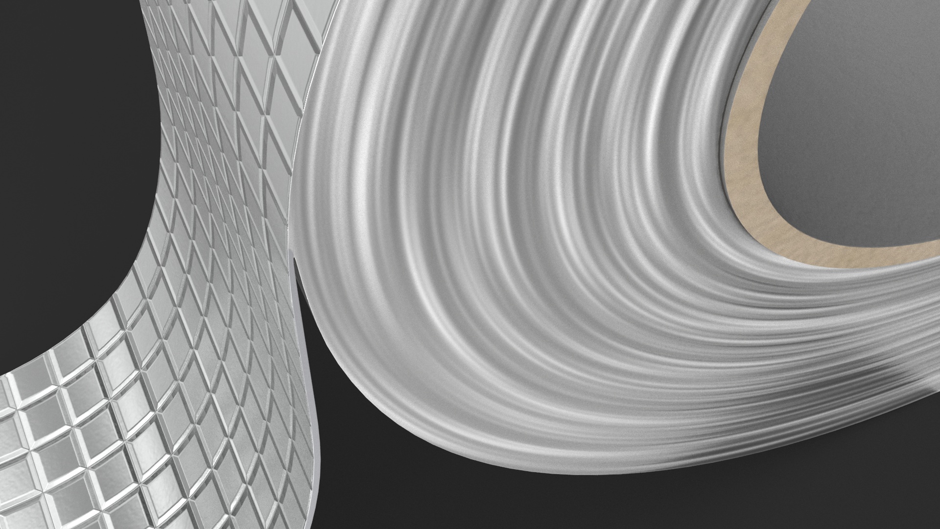 3D Reel Aluminum Waterproof Repair Tape with Glued End