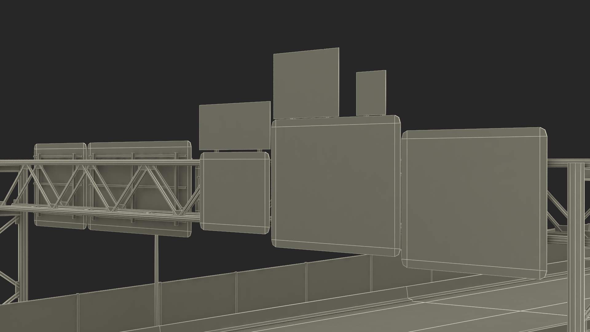 3D model Verrazzano Narrows Bridge