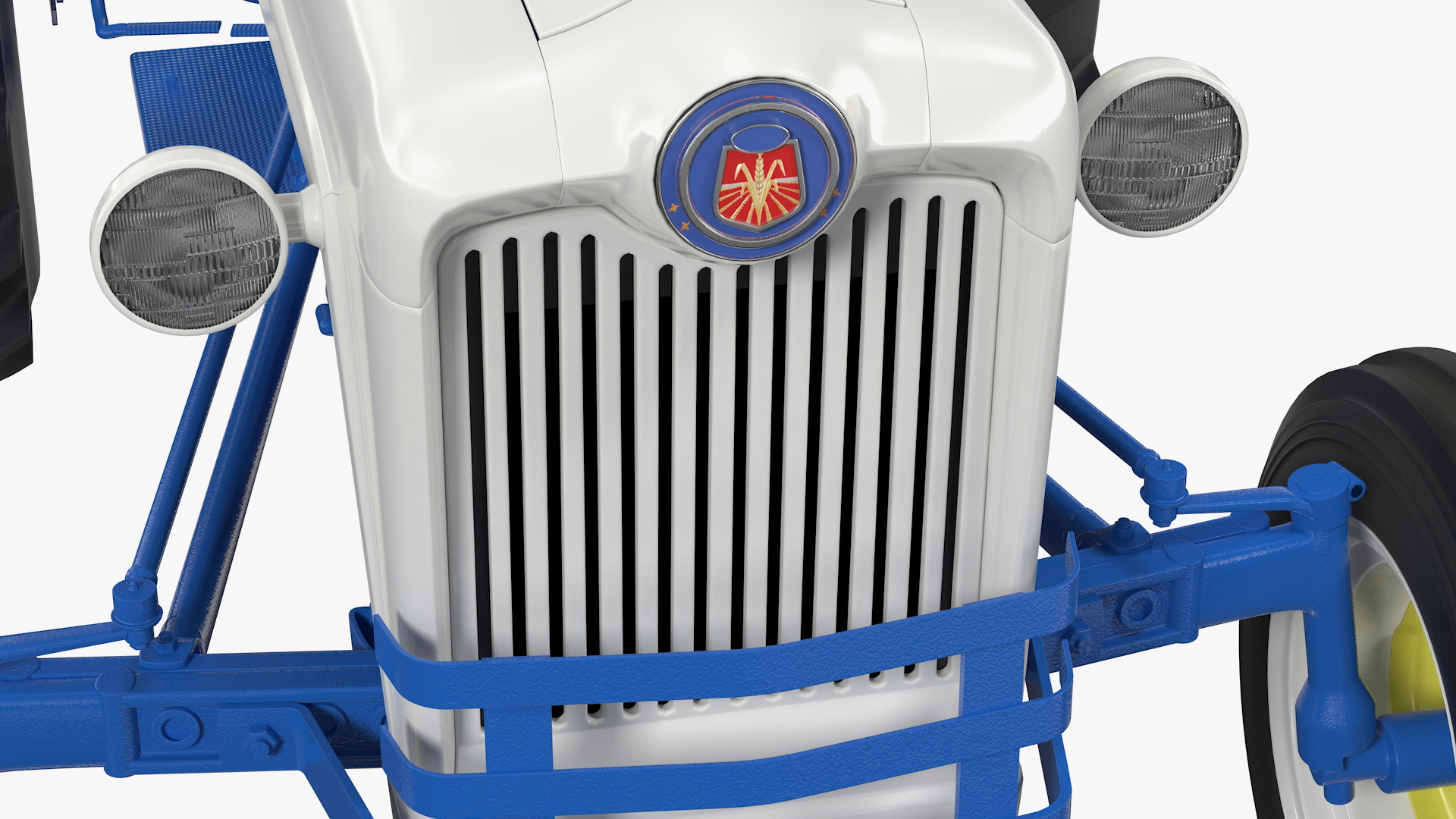 Restored Vintage Tractor Generic 3D
