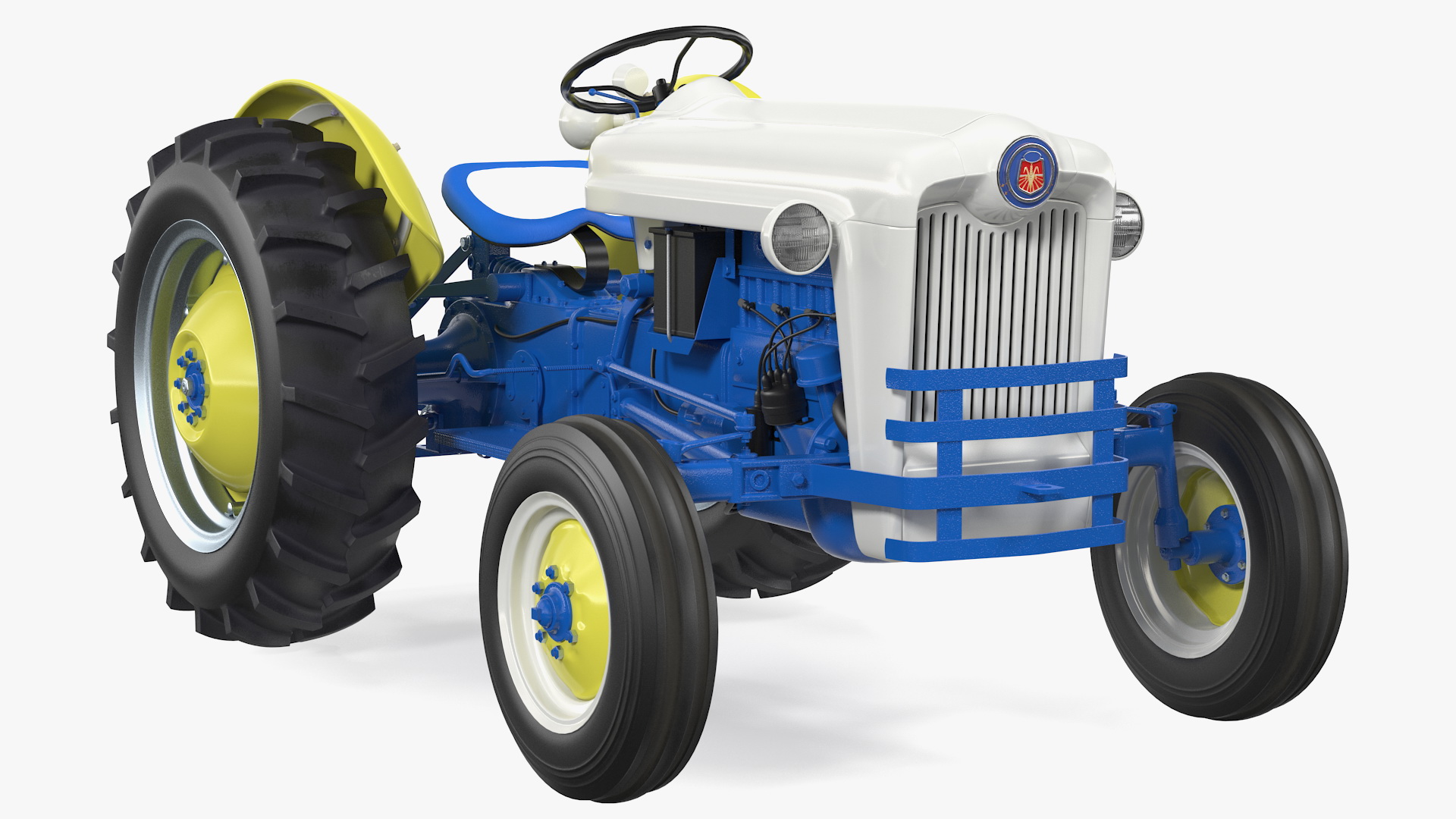 Restored Vintage Tractor Generic 3D