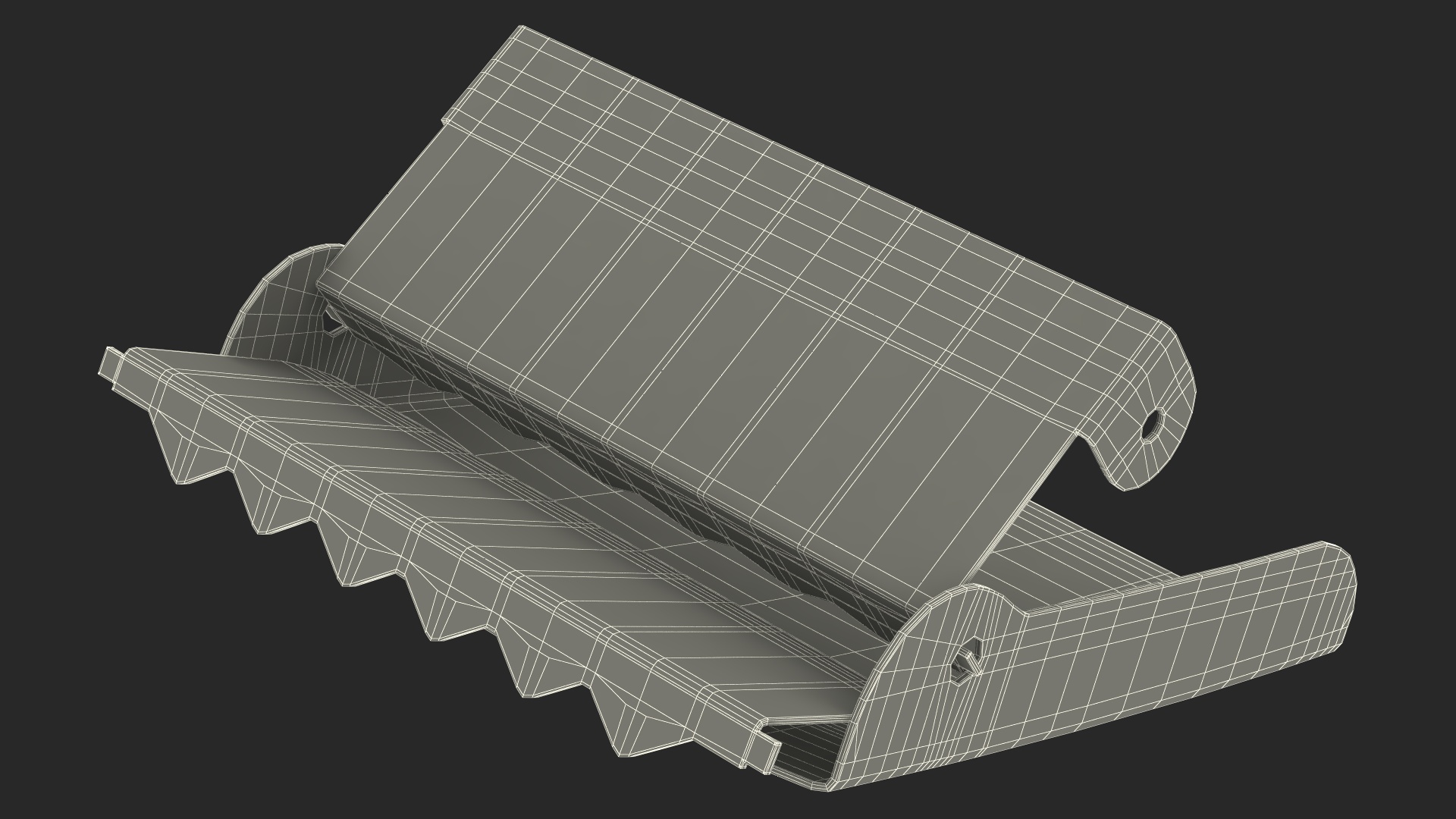 3D model Military Buckle Belt