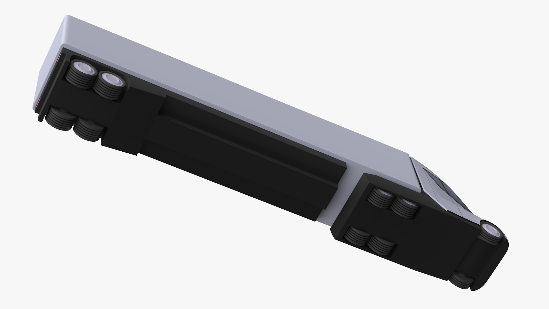 Playful Tesla Semi Truck 3D model