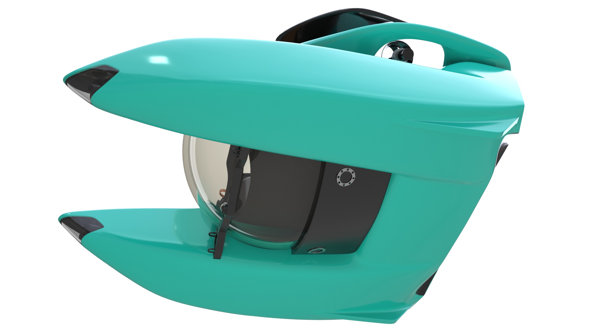 3D Luxurious Personal Submarine model