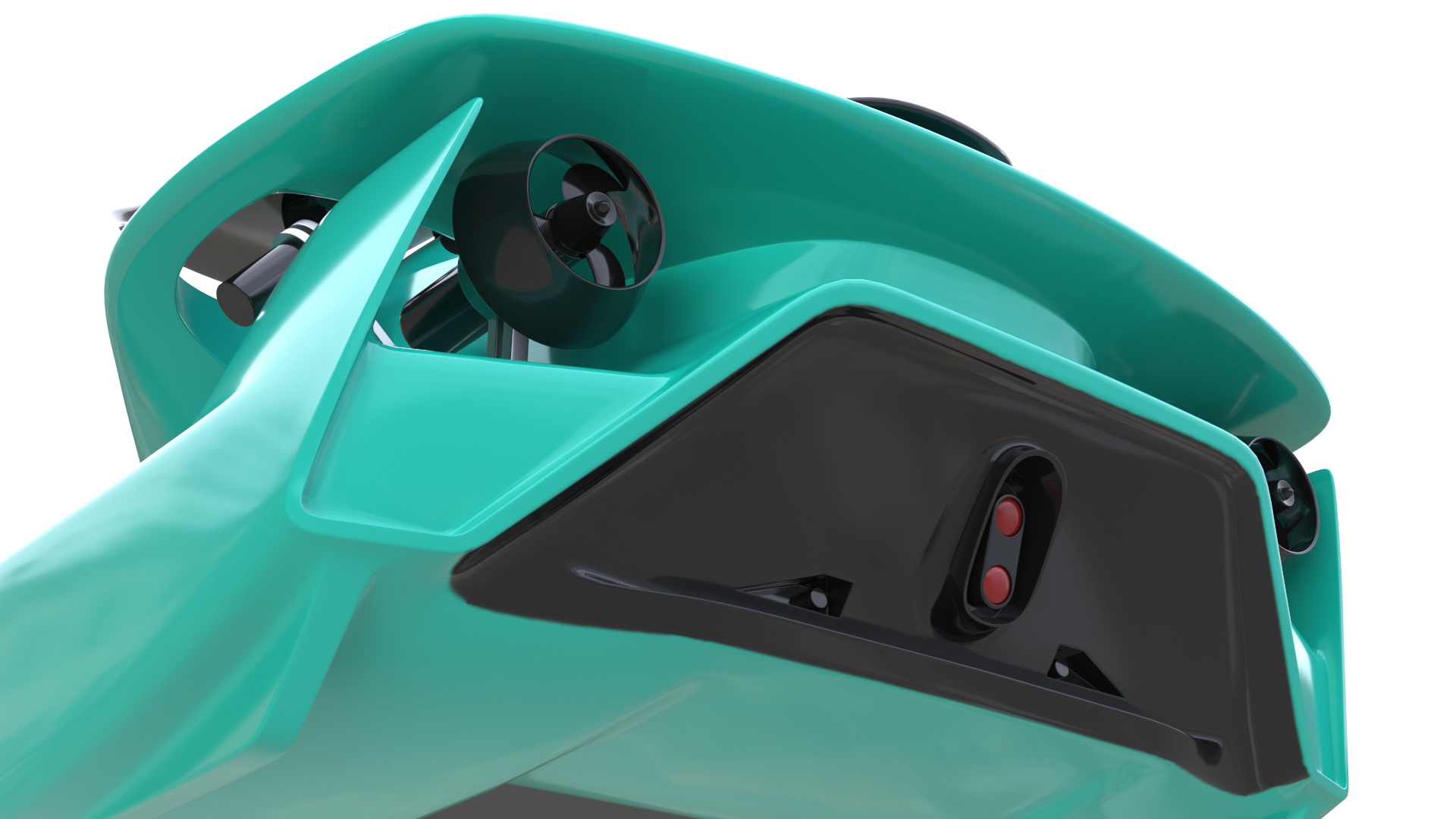 3D Luxurious Personal Submarine model