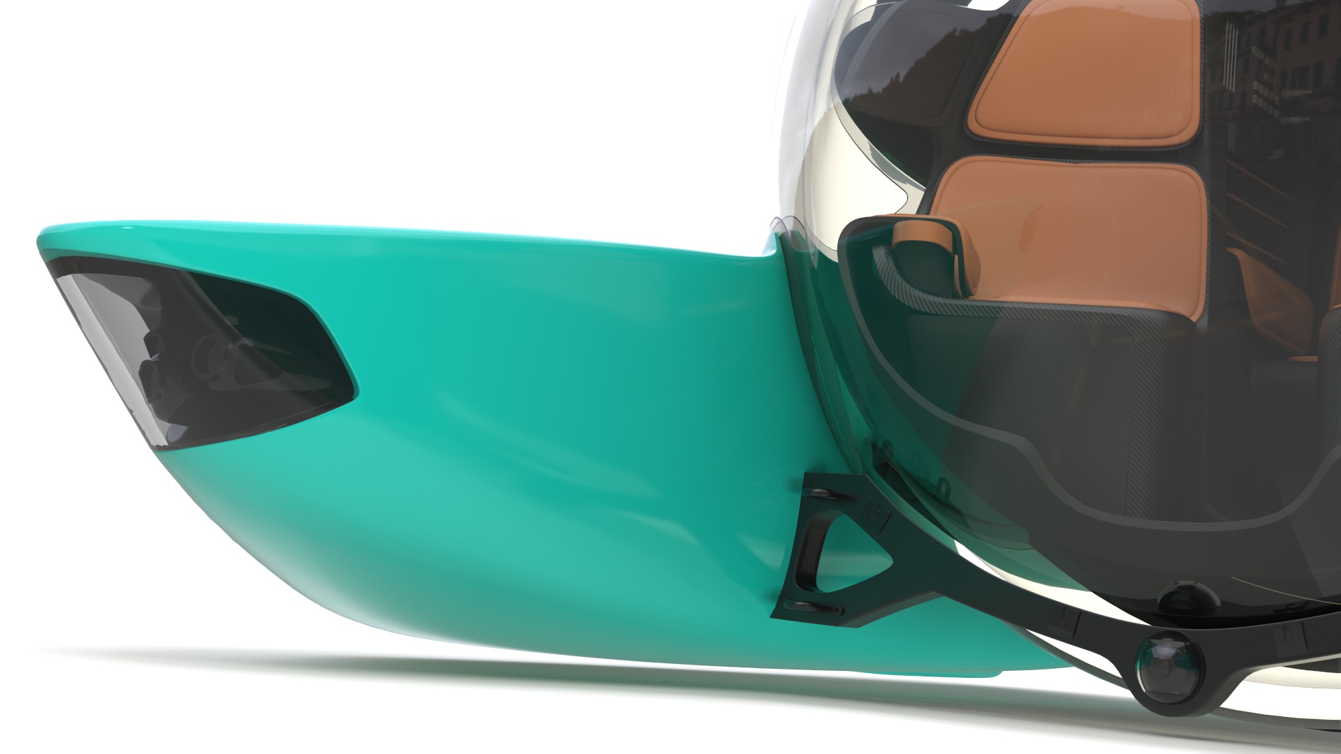 3D Luxurious Personal Submarine model