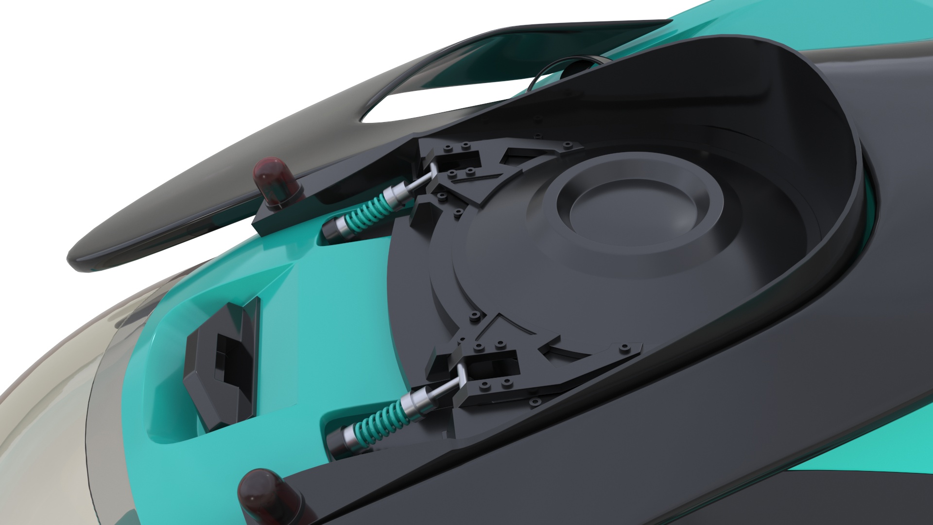 3D Luxurious Personal Submarine model