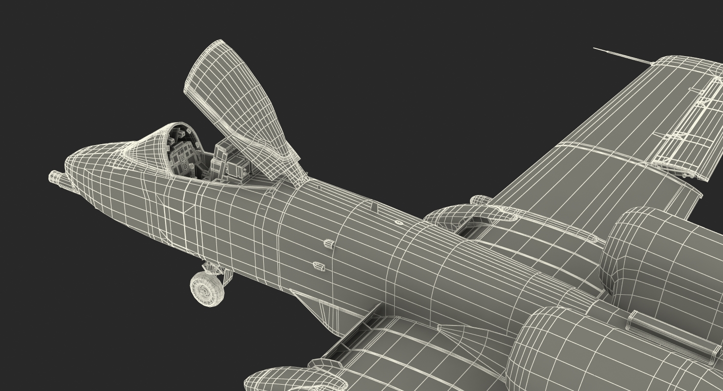 3D model Attack Aircraft A 10 Thunderbolt II