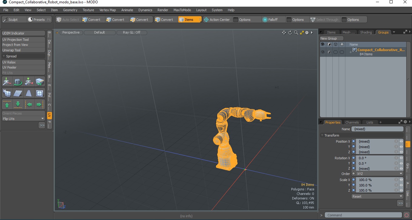 Compact Collaborative Robot 3D