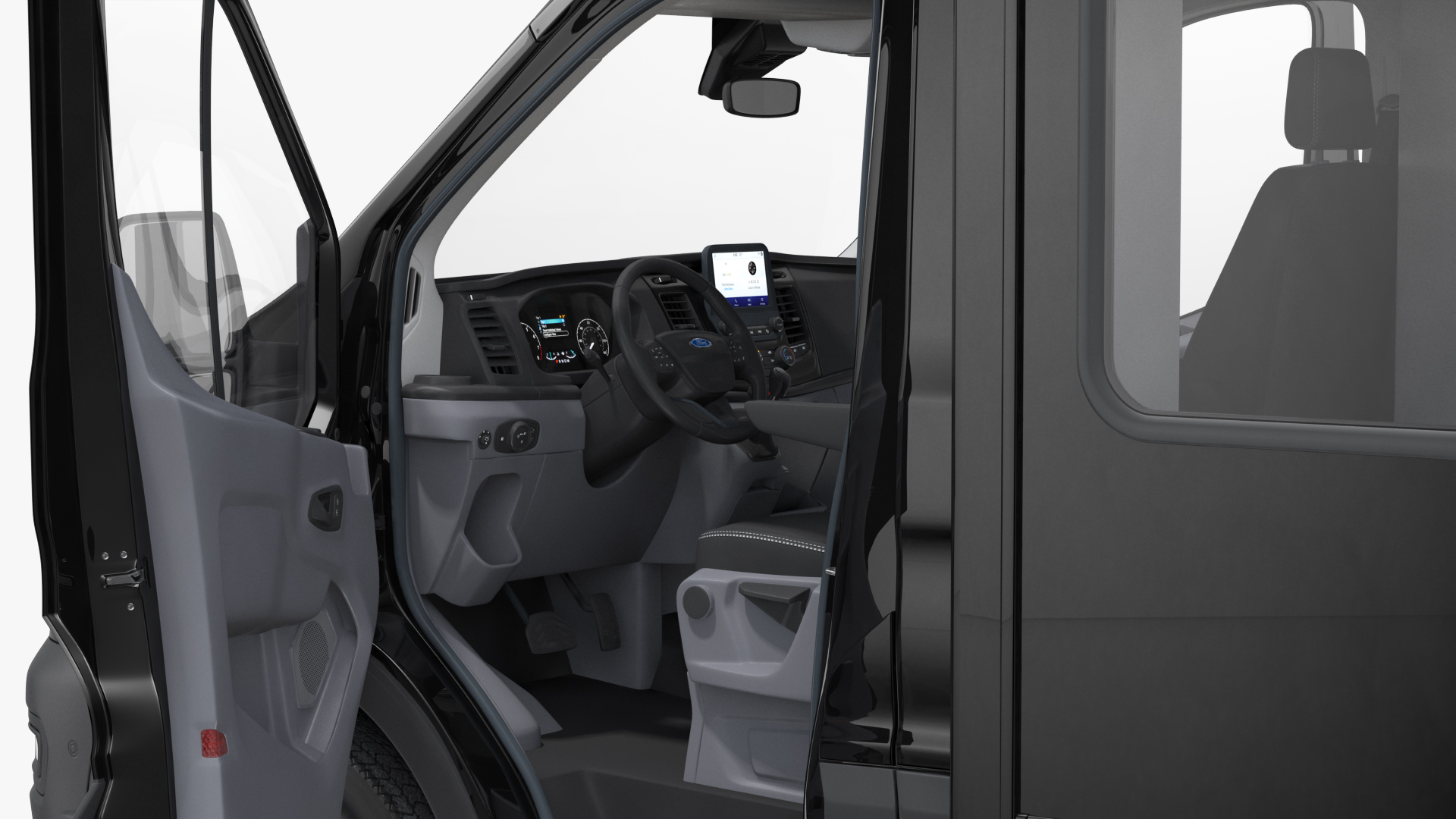 3D Ford Starcraft Executive Shuttle Bus
