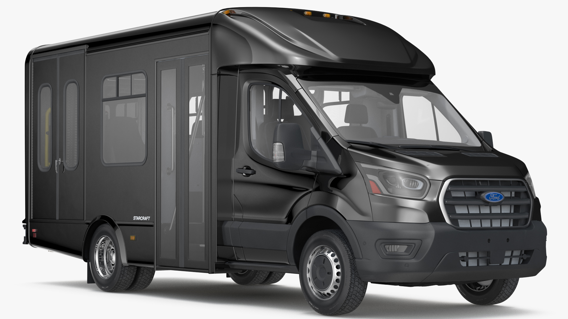 3D Ford Starcraft Executive Shuttle Bus