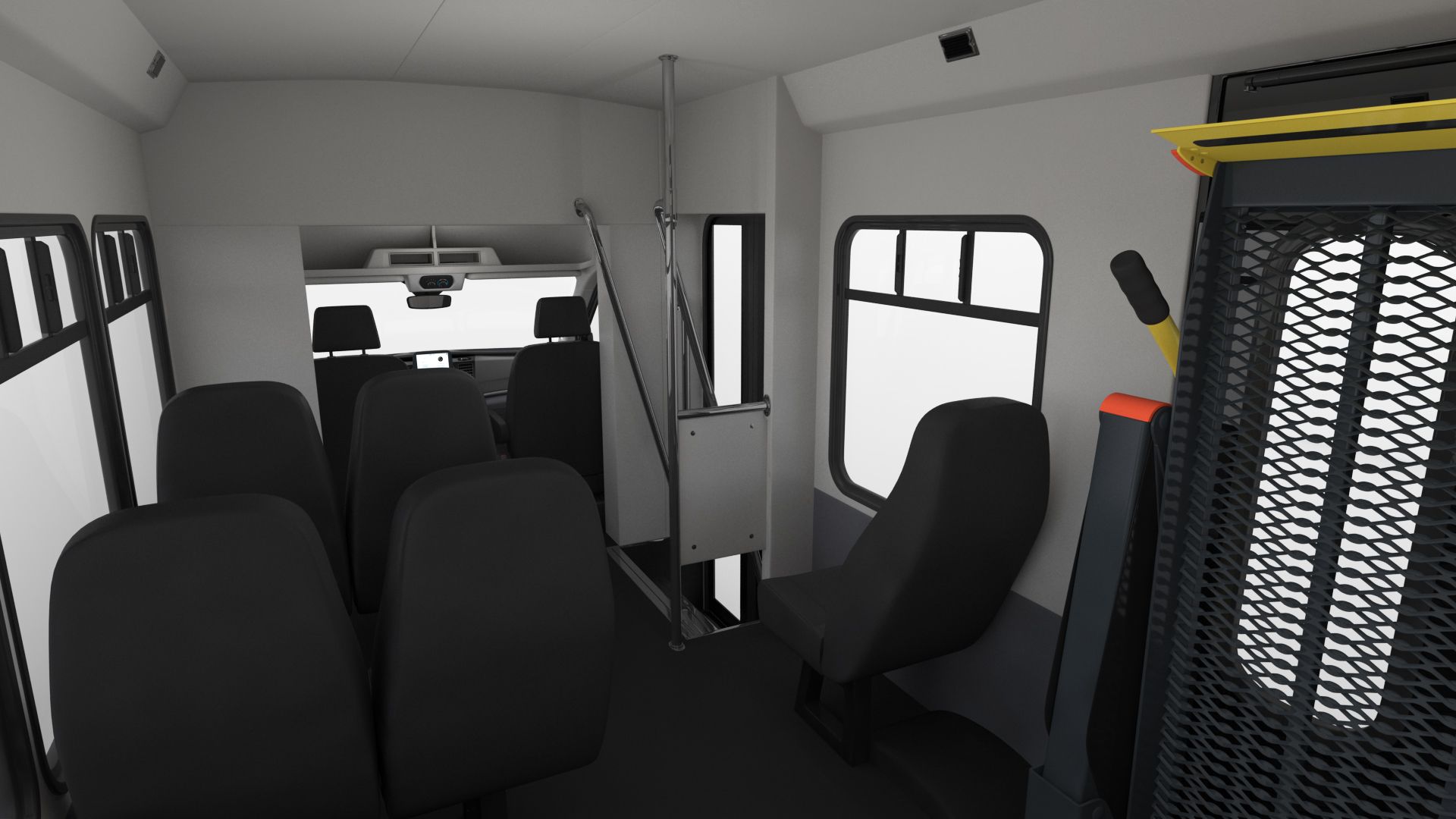 3D Ford Starcraft Executive Shuttle Bus