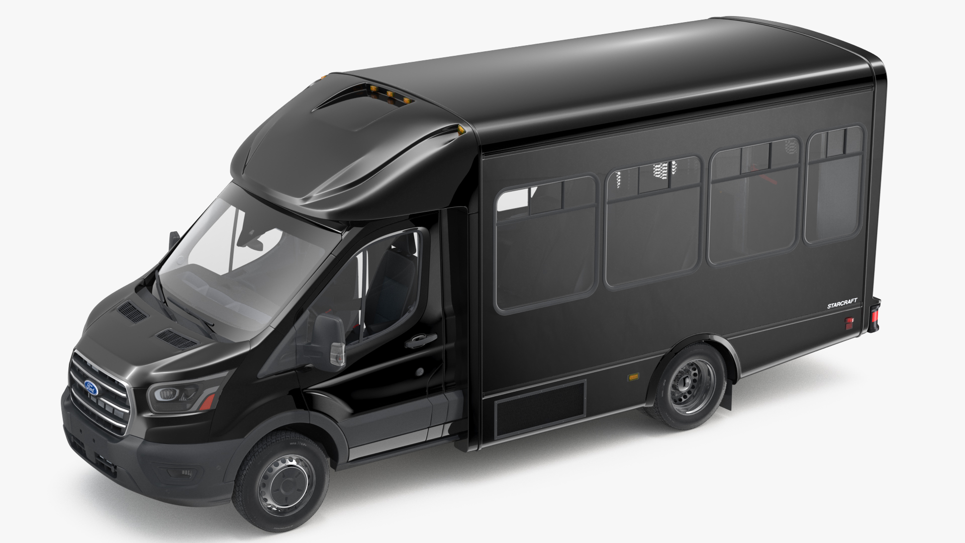 3D Ford Starcraft Executive Shuttle Bus