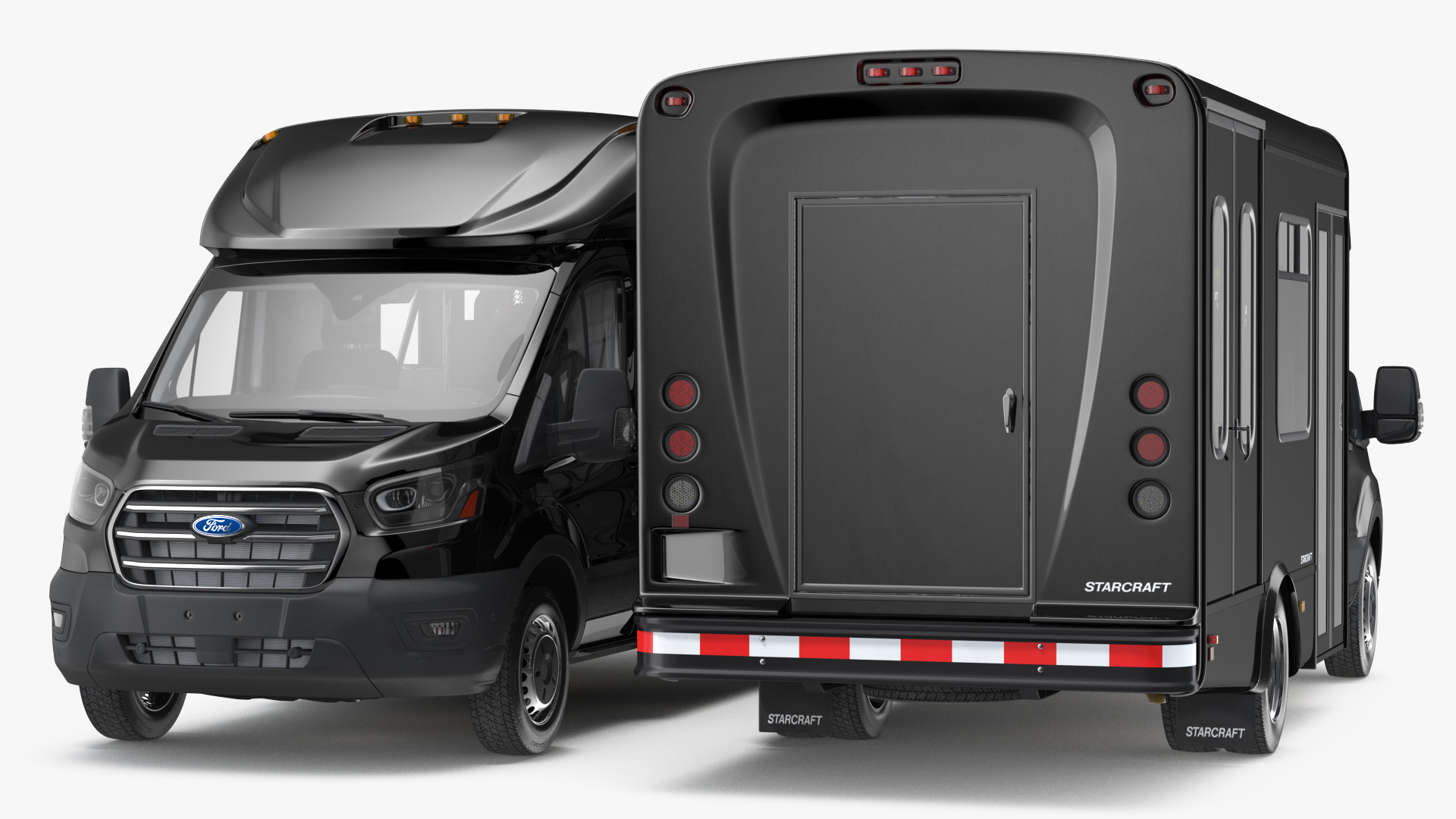 3D Ford Starcraft Executive Shuttle Bus