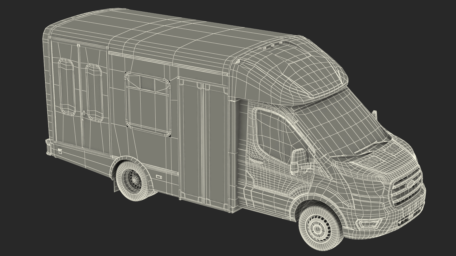 3D Ford Starcraft Executive Shuttle Bus