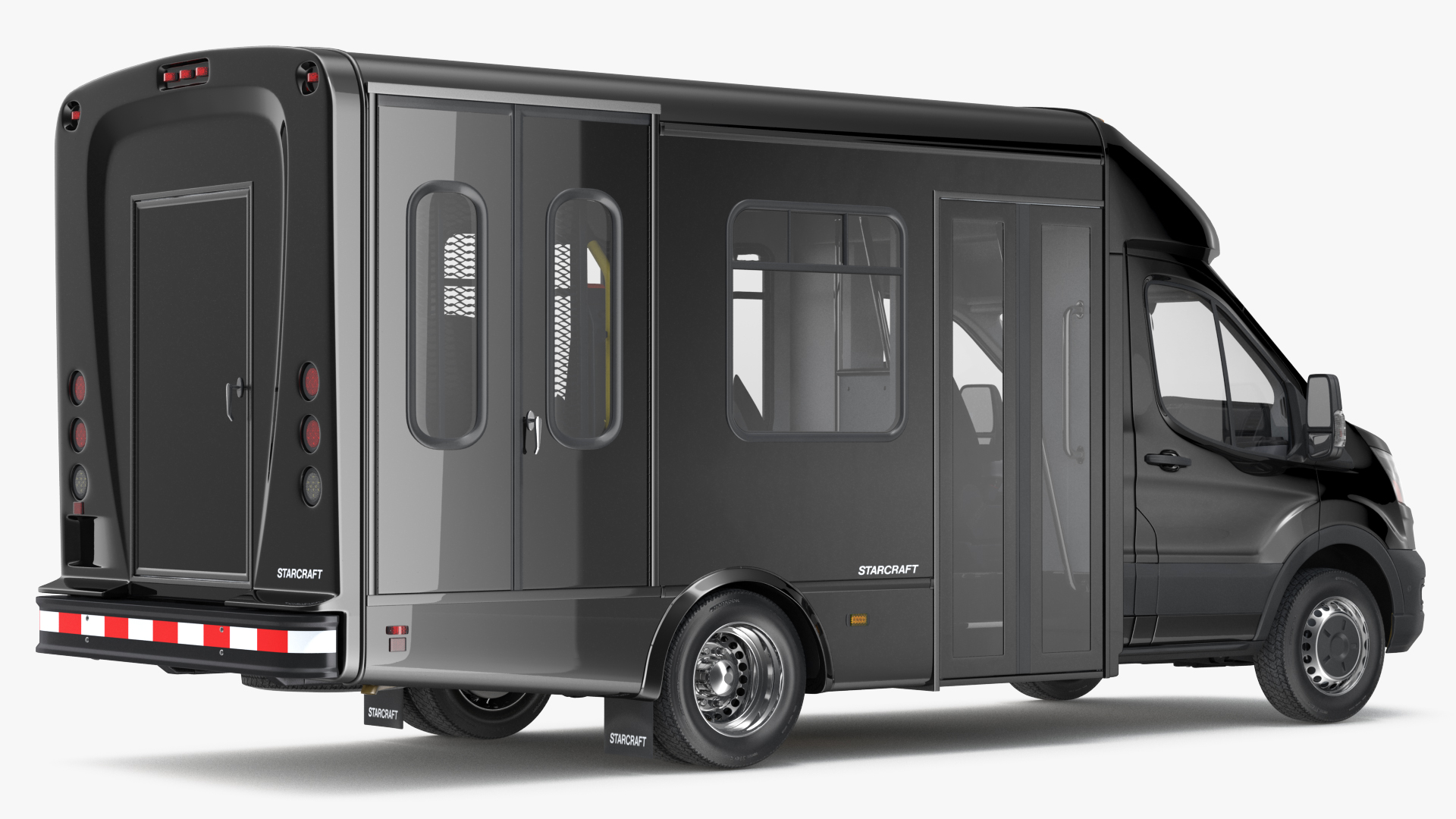 3D Ford Starcraft Executive Shuttle Bus