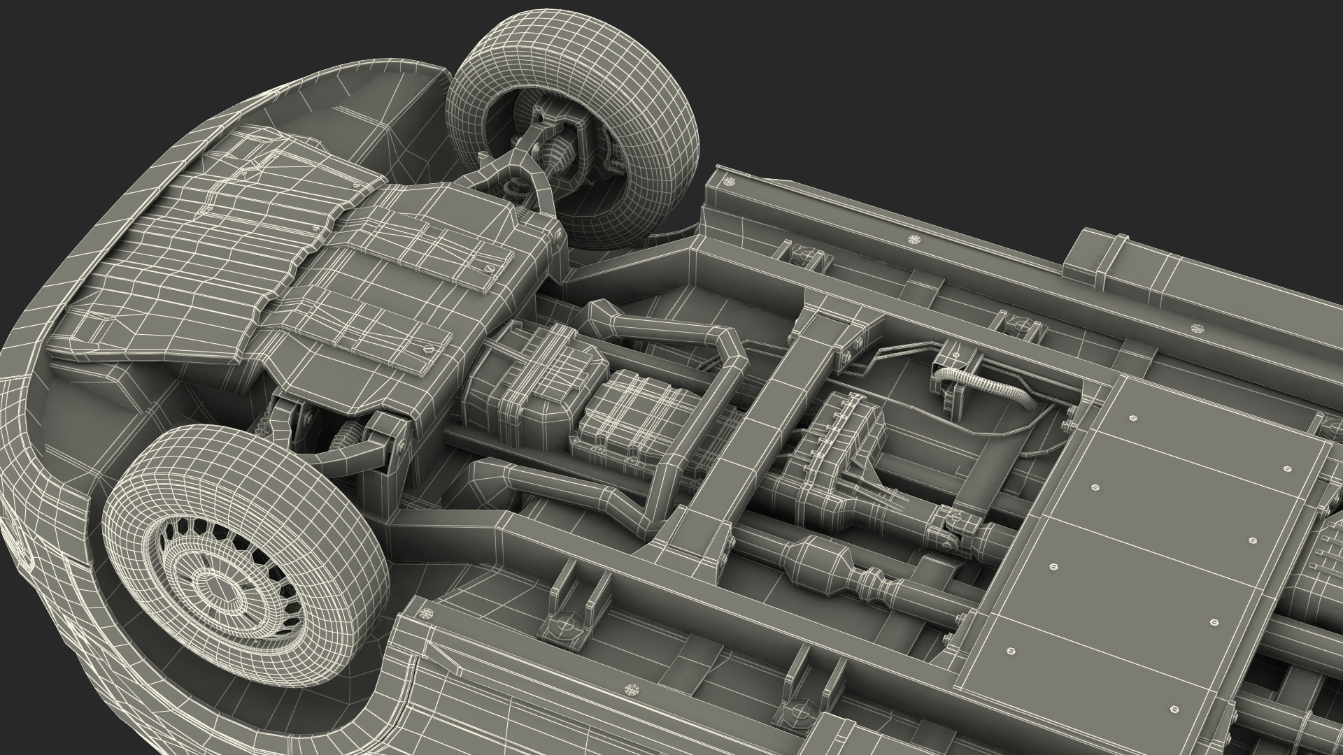 3D Ford Starcraft Executive Shuttle Bus
