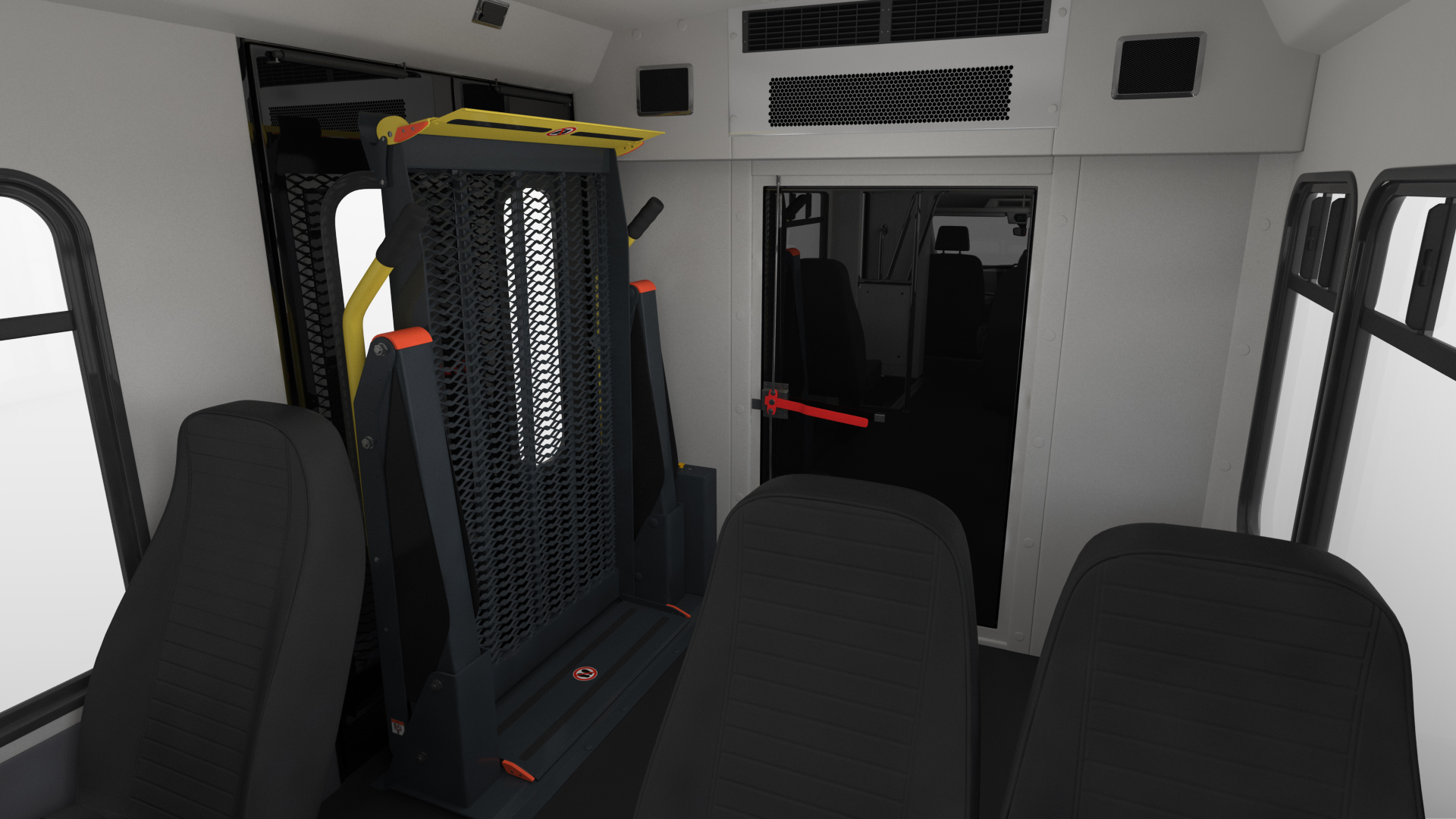 3D Ford Starcraft Executive Shuttle Bus