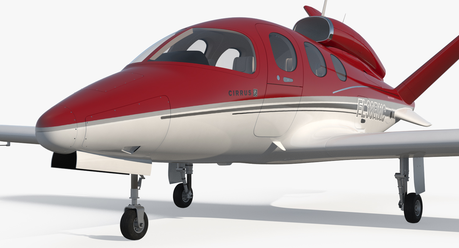 3D Cirrus Vision sf50 Light Jet model