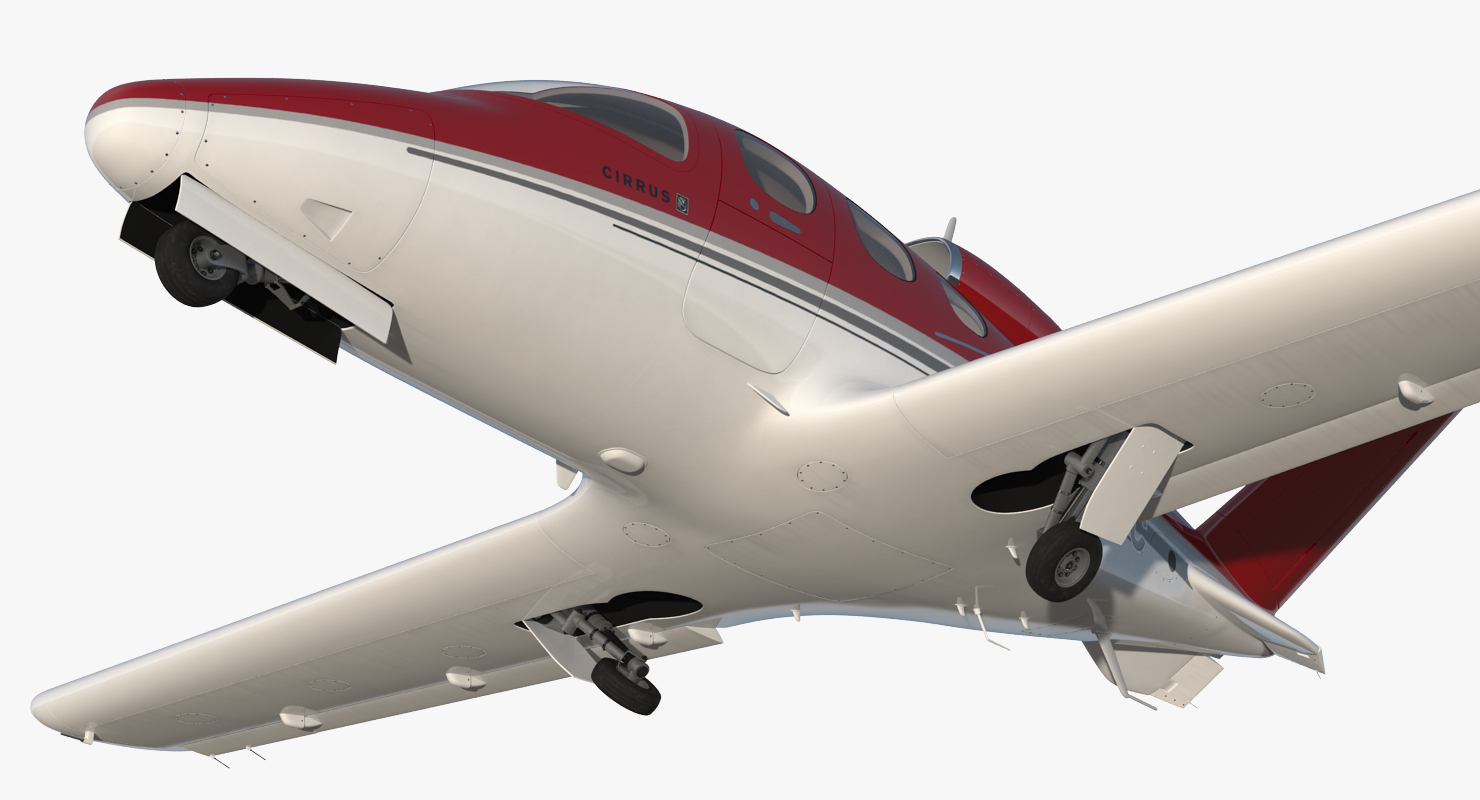 3D Cirrus Vision sf50 Light Jet model