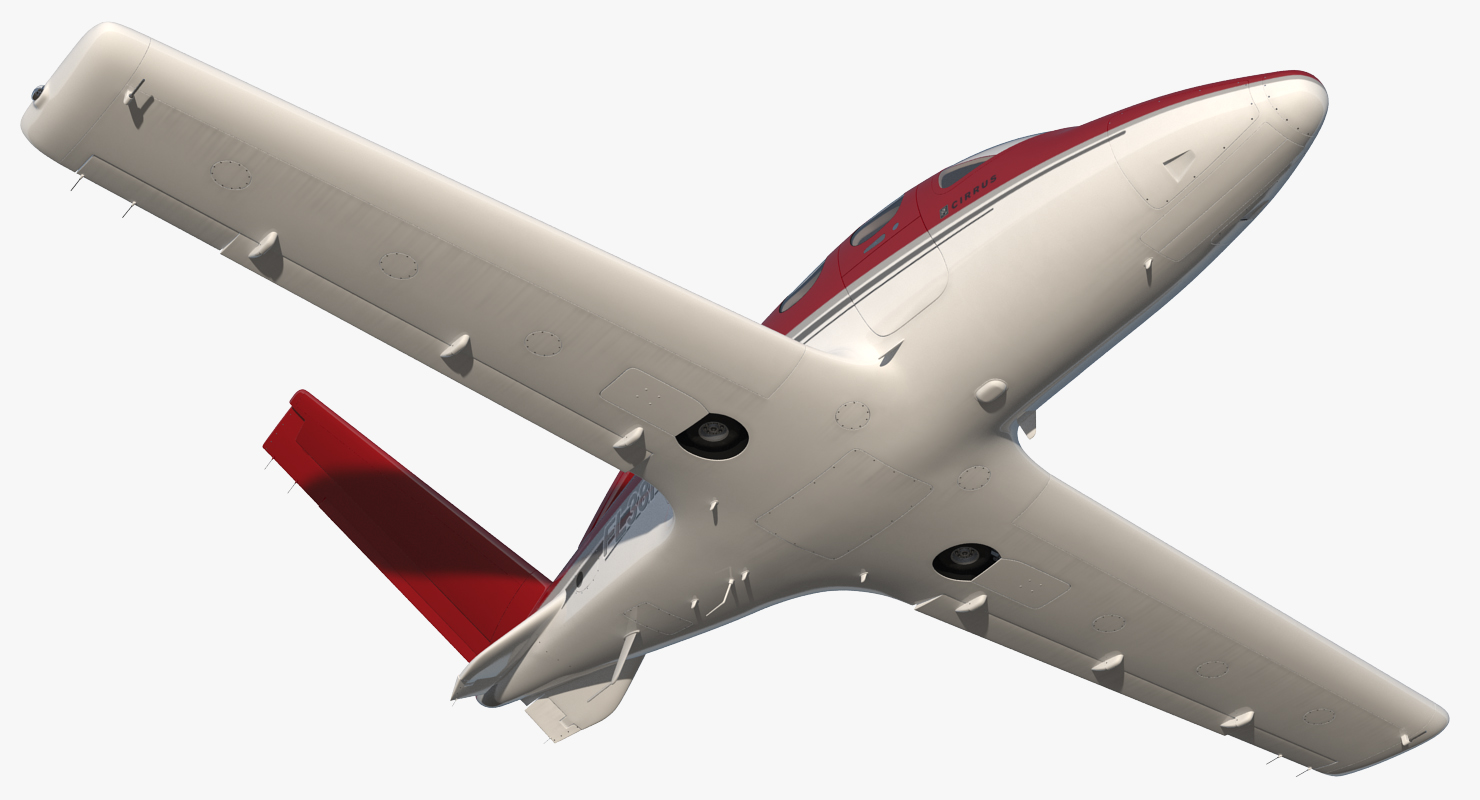3D Cirrus Vision sf50 Light Jet model