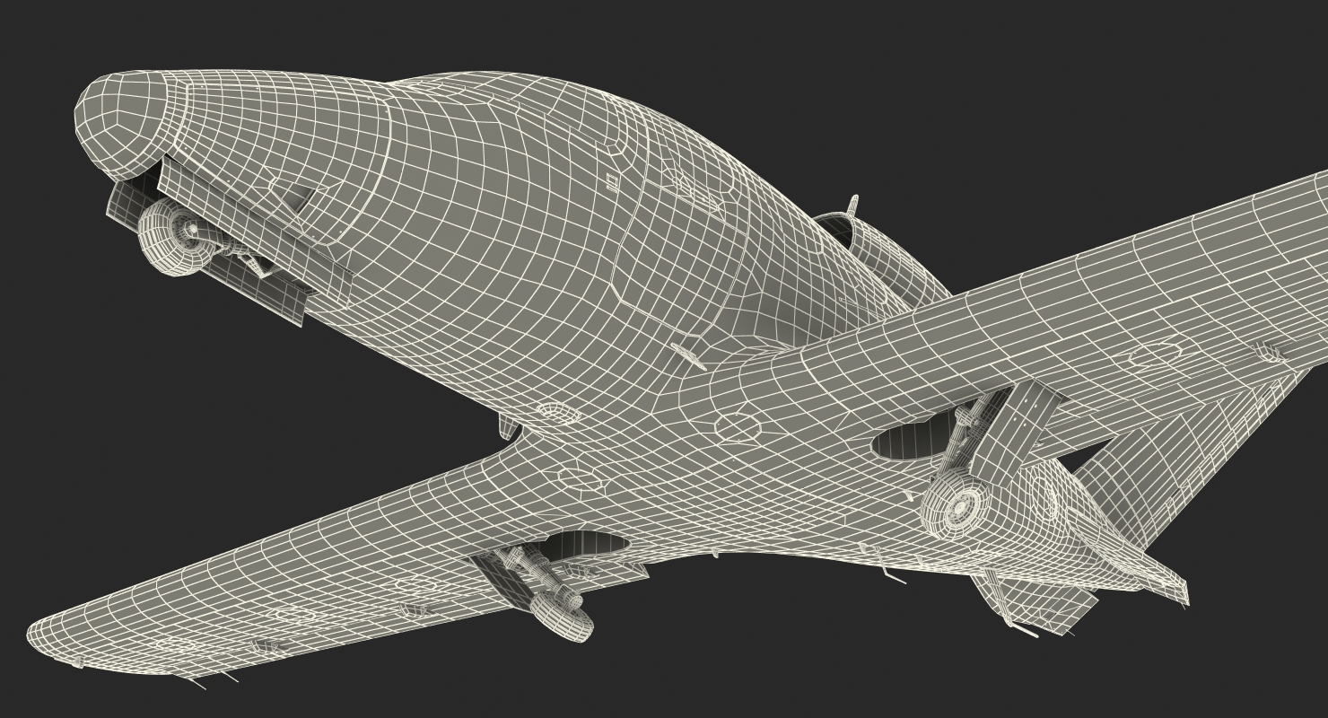 3D Cirrus Vision sf50 Light Jet model