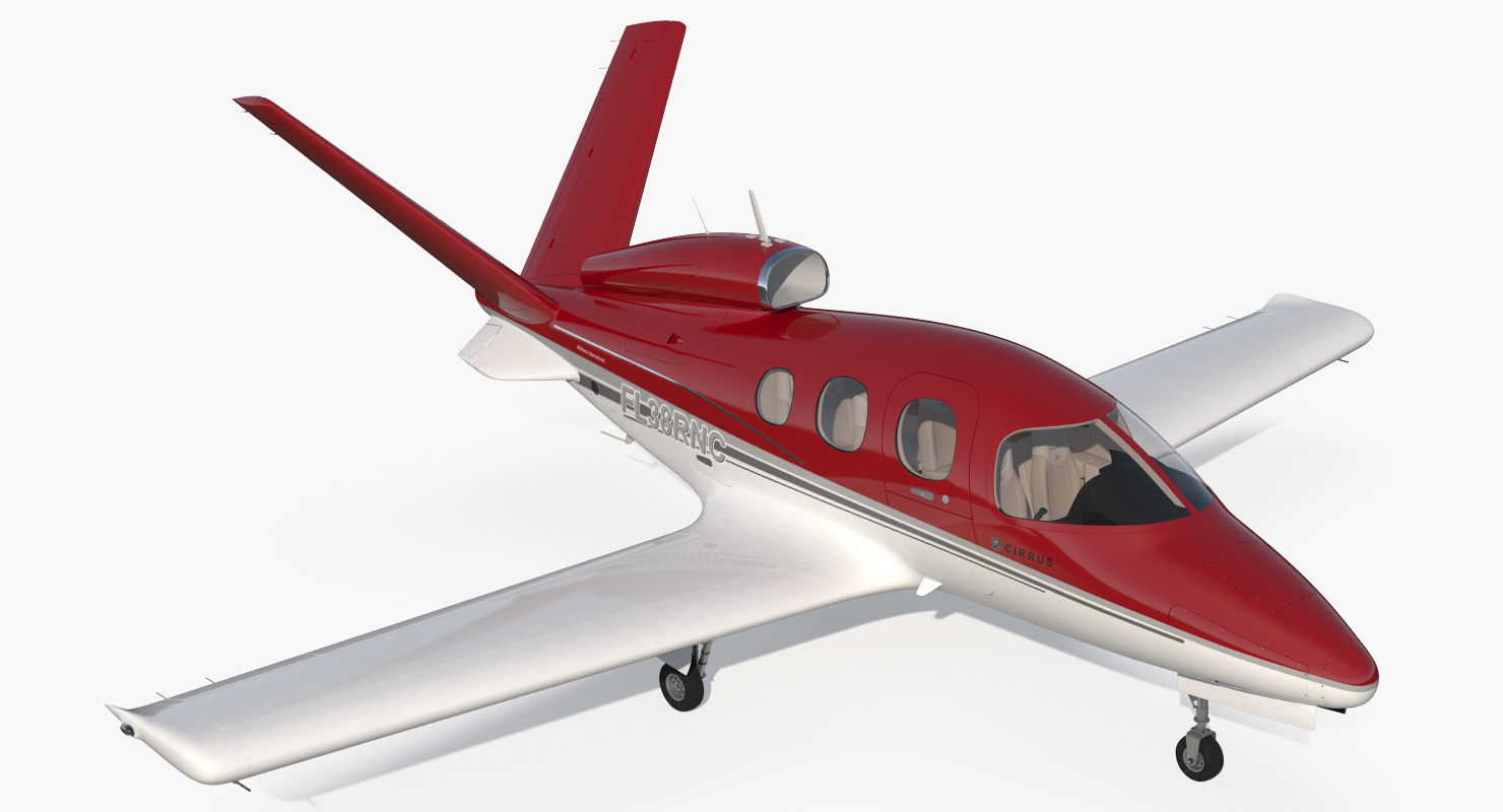 3D Cirrus Vision sf50 Light Jet model