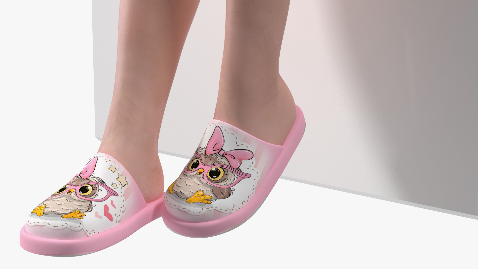 3D Girl Child Home Clothes Sitting