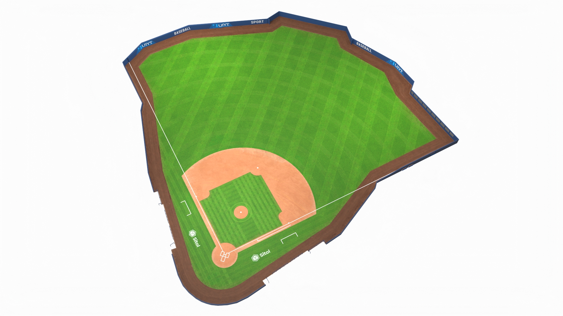 Baseball Field 3D model