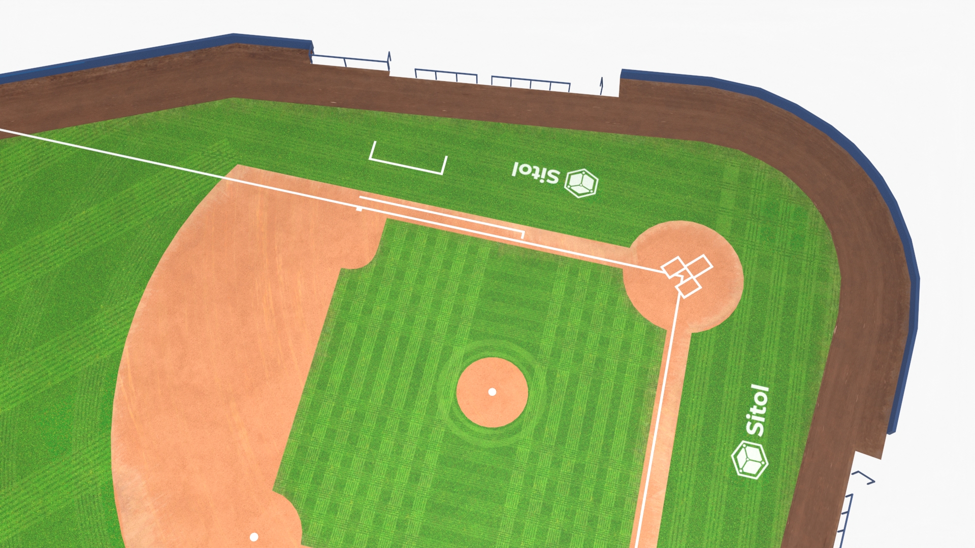 Baseball Field 3D model