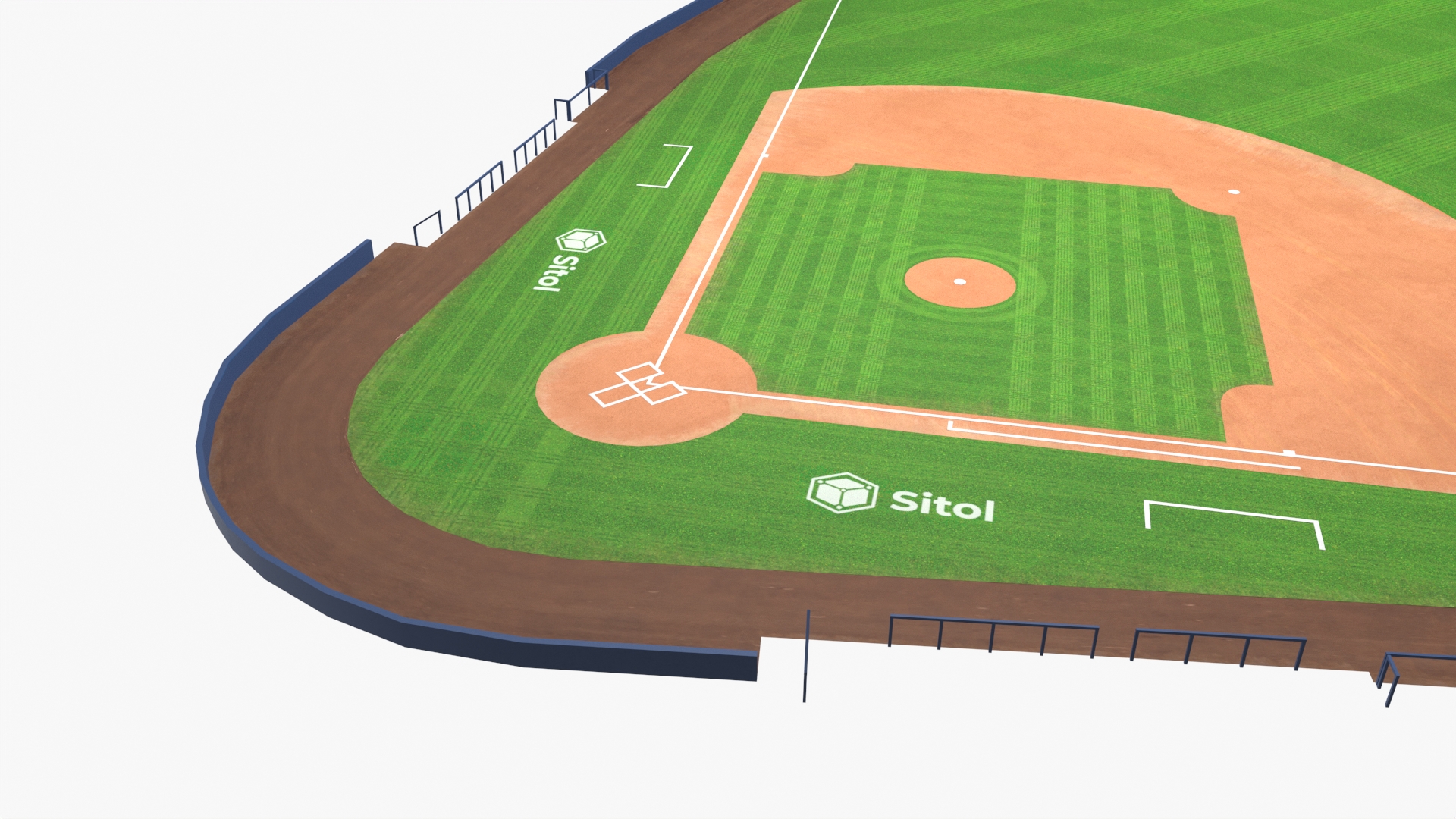 Baseball Field 3D model