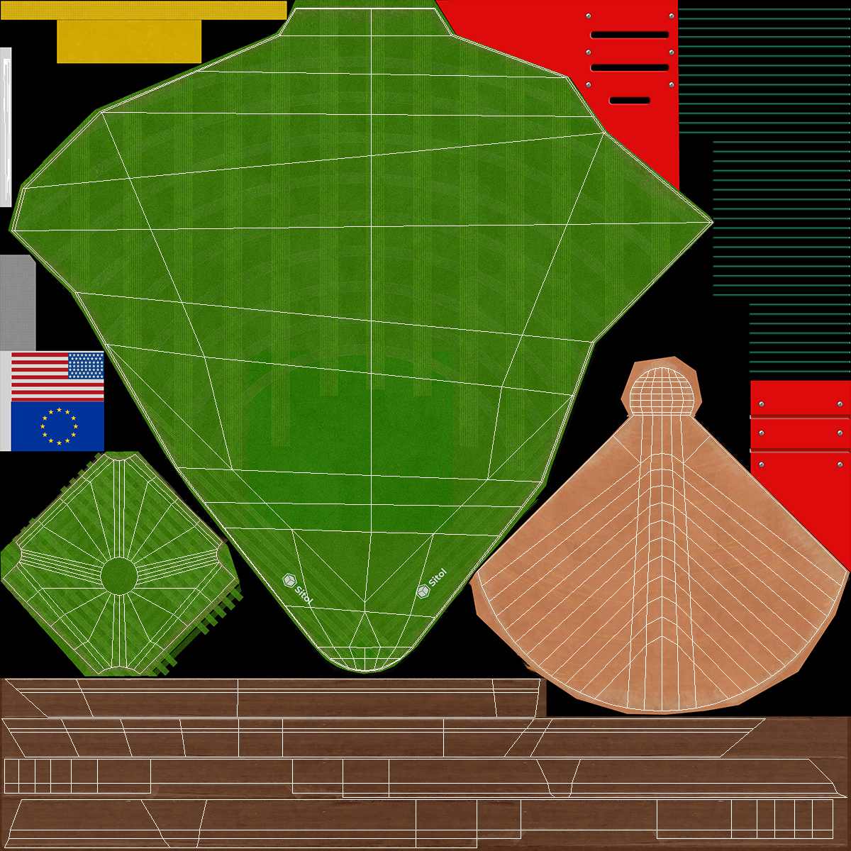 Baseball Field 3D model