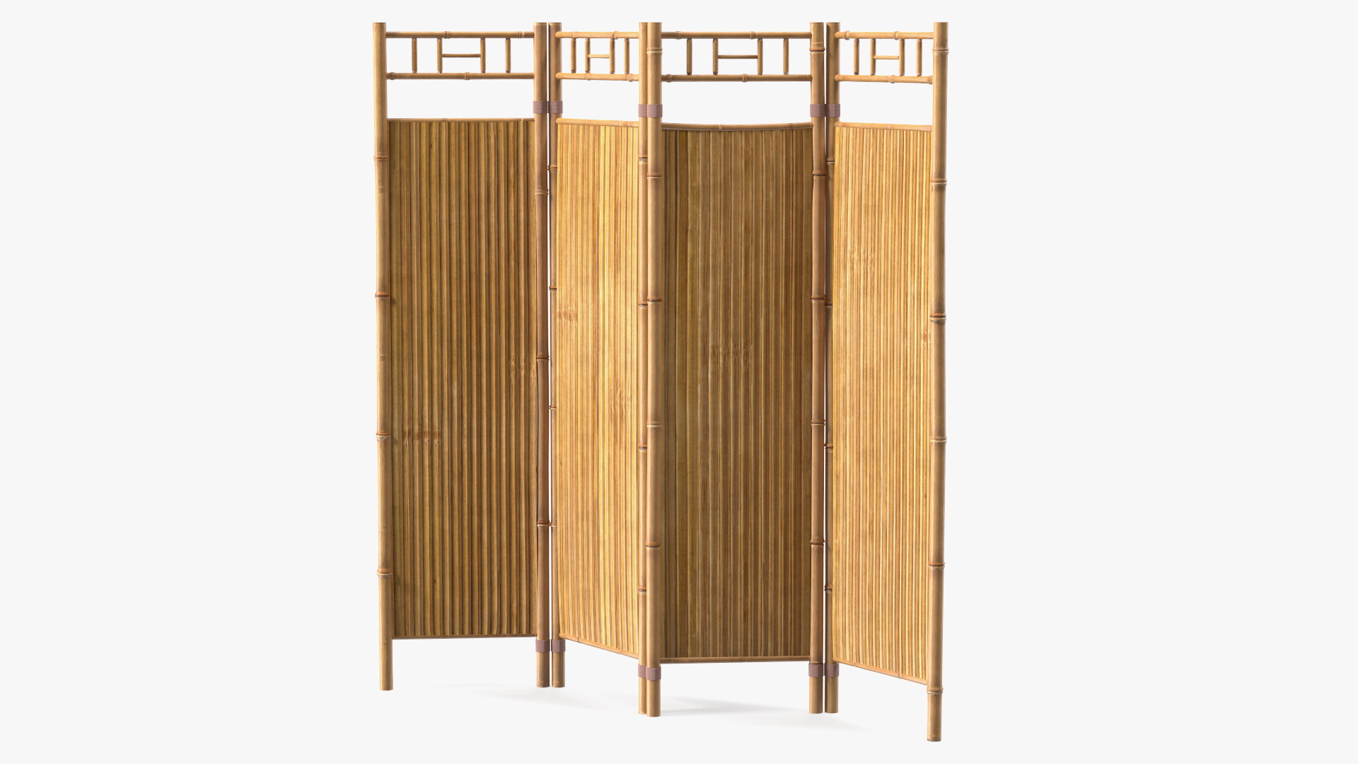 3D Bamboo Room Divider Wall Screen