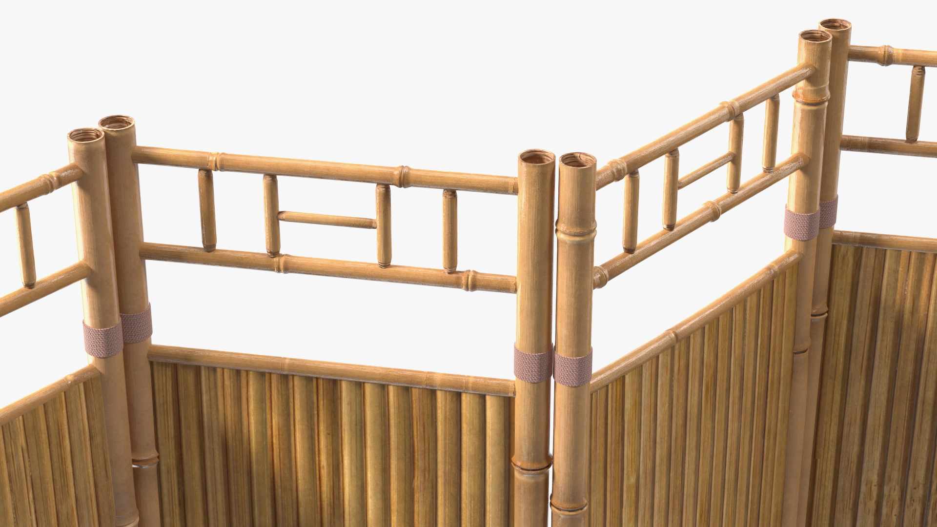 3D Bamboo Room Divider Wall Screen