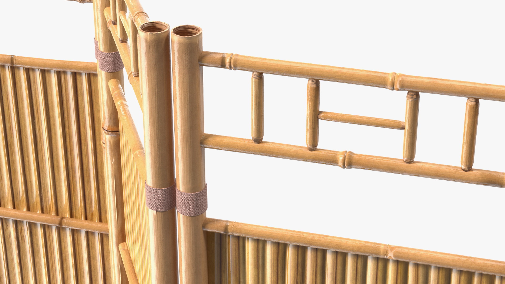 3D Bamboo Room Divider Wall Screen